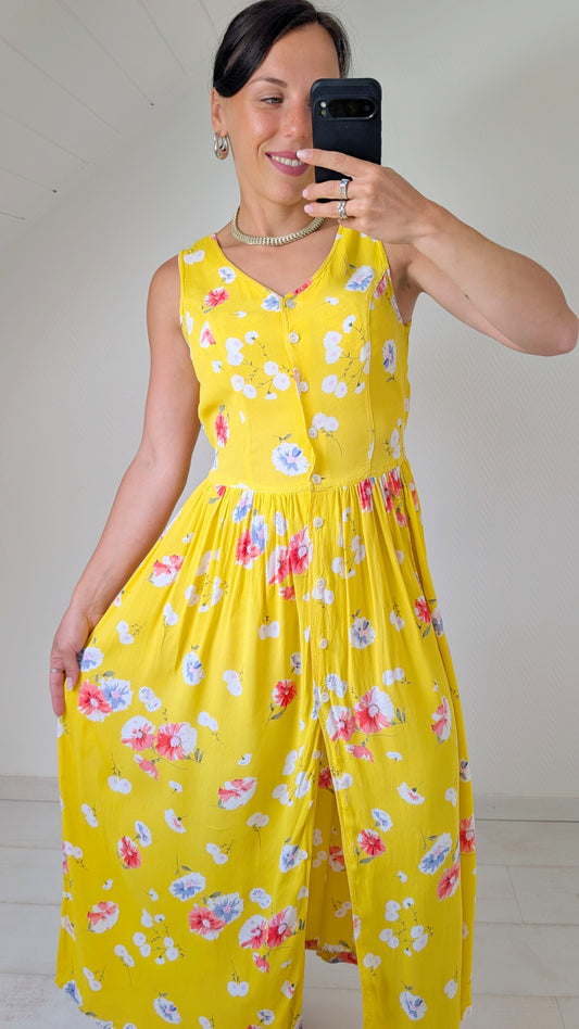 Robe fleurie viscose T36-38