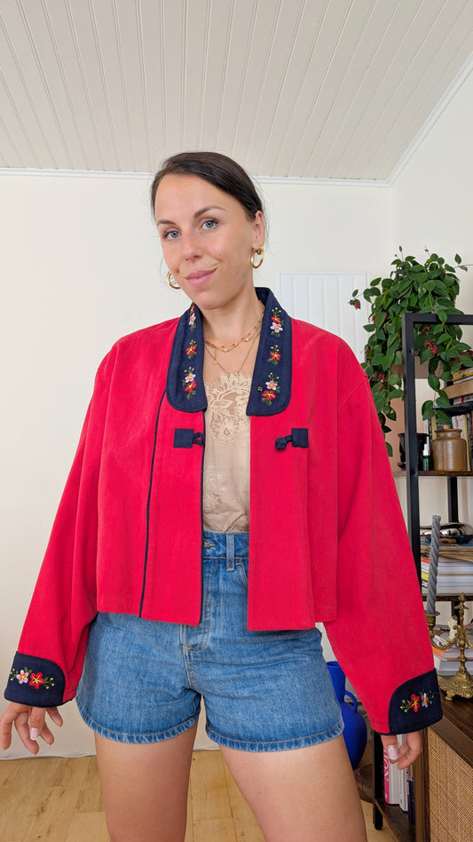 Veste courte coréenne coton T38/40/42