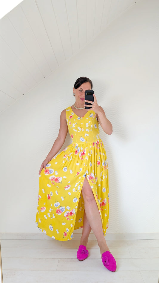 Robe fleurie viscose T36-38