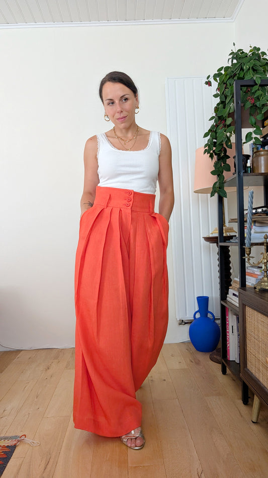 Pantalon palazzo Sonia Rykiel T38