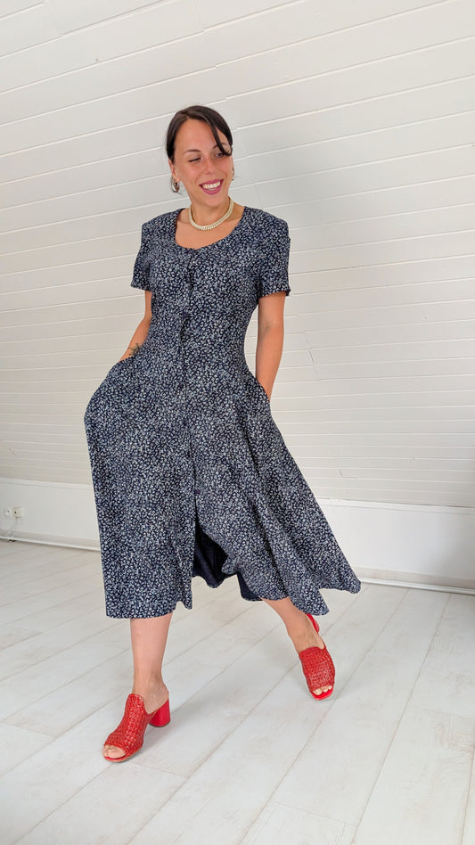 Robe 90s viscose T38