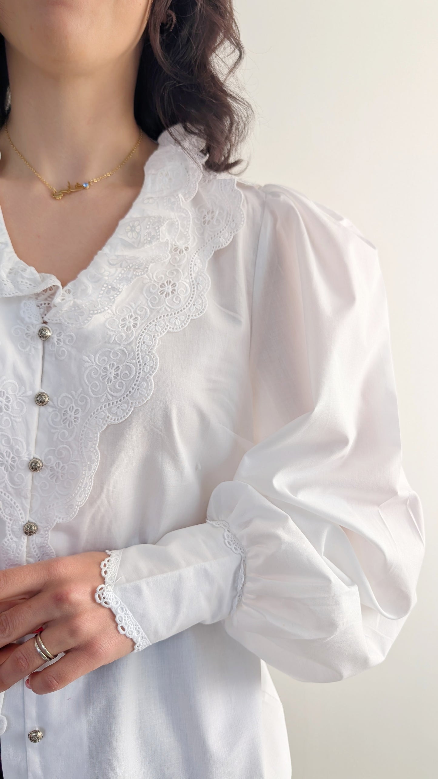 Blouse romantique taille 42