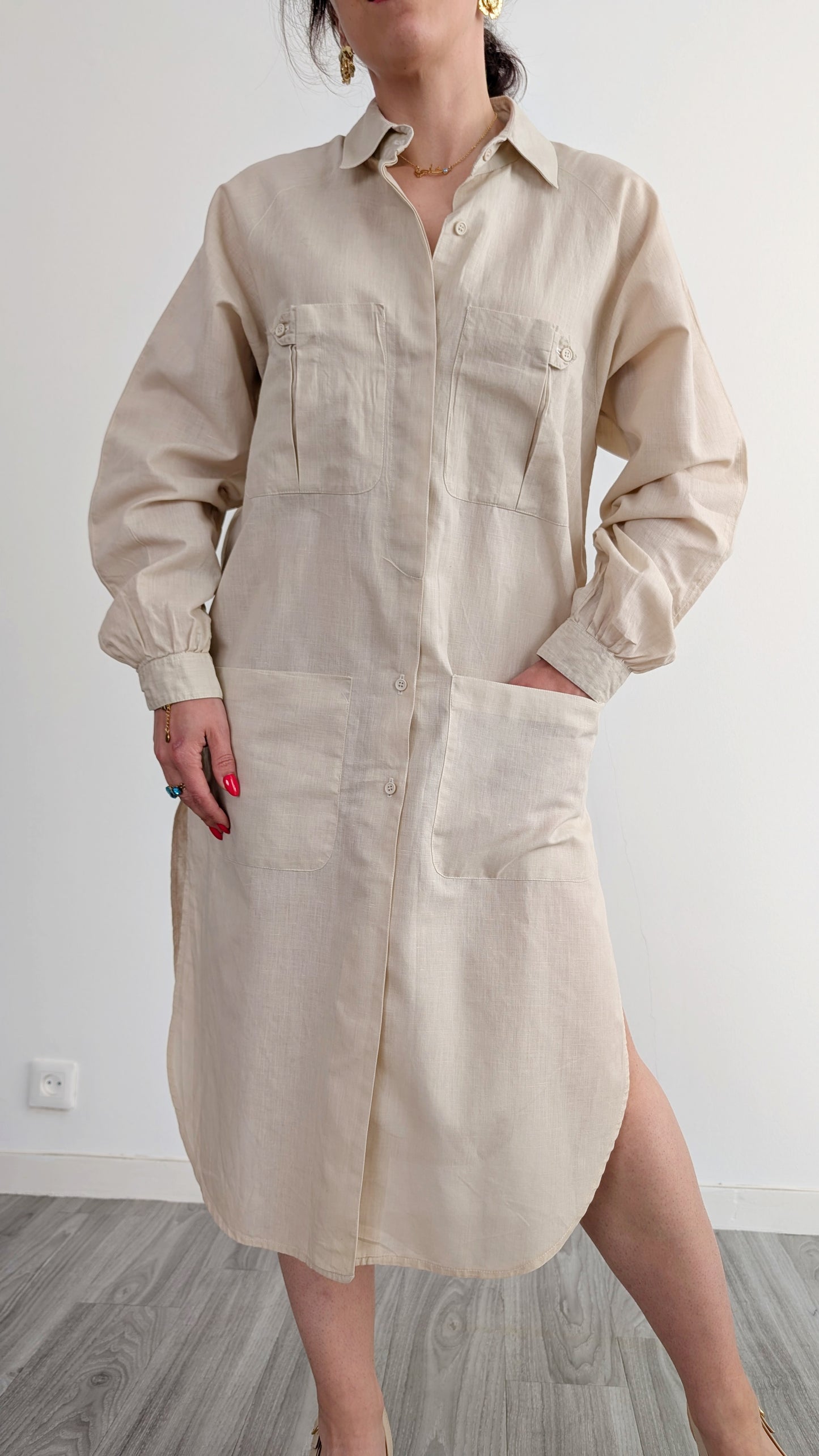 Robe chemise taille 38-40