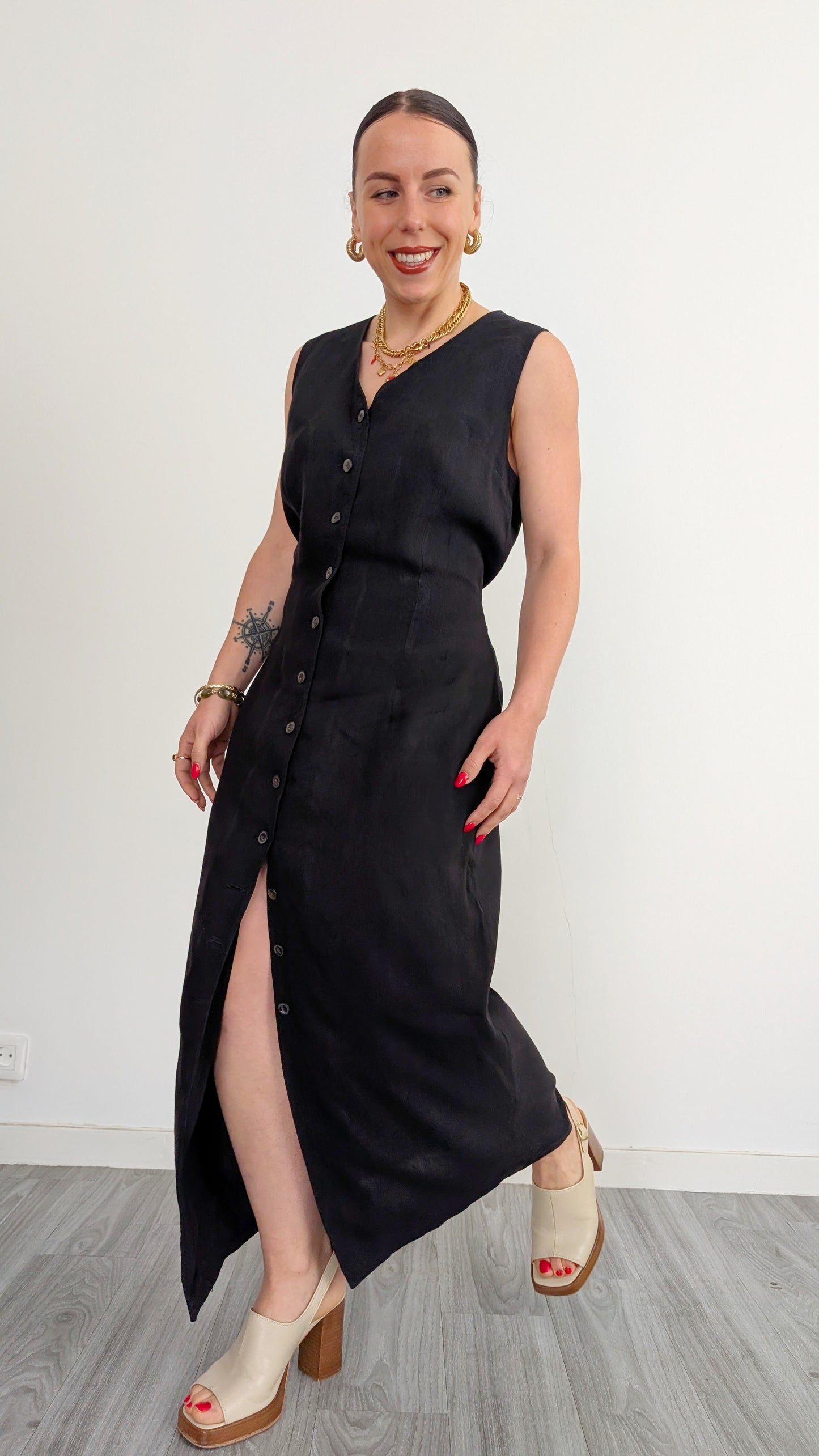 Robe lin taille 40-42