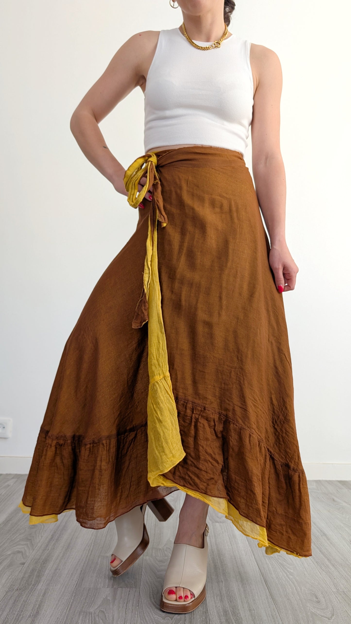 Jupe coton jusqu'à taille 40