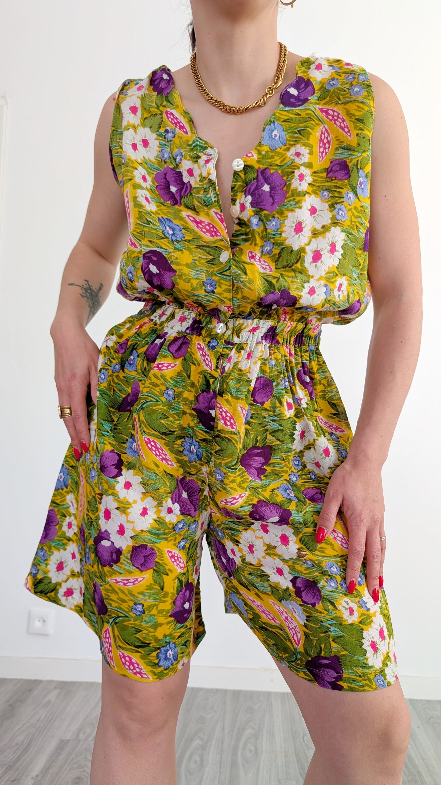 Combishort viscose jusqu'à taille 38