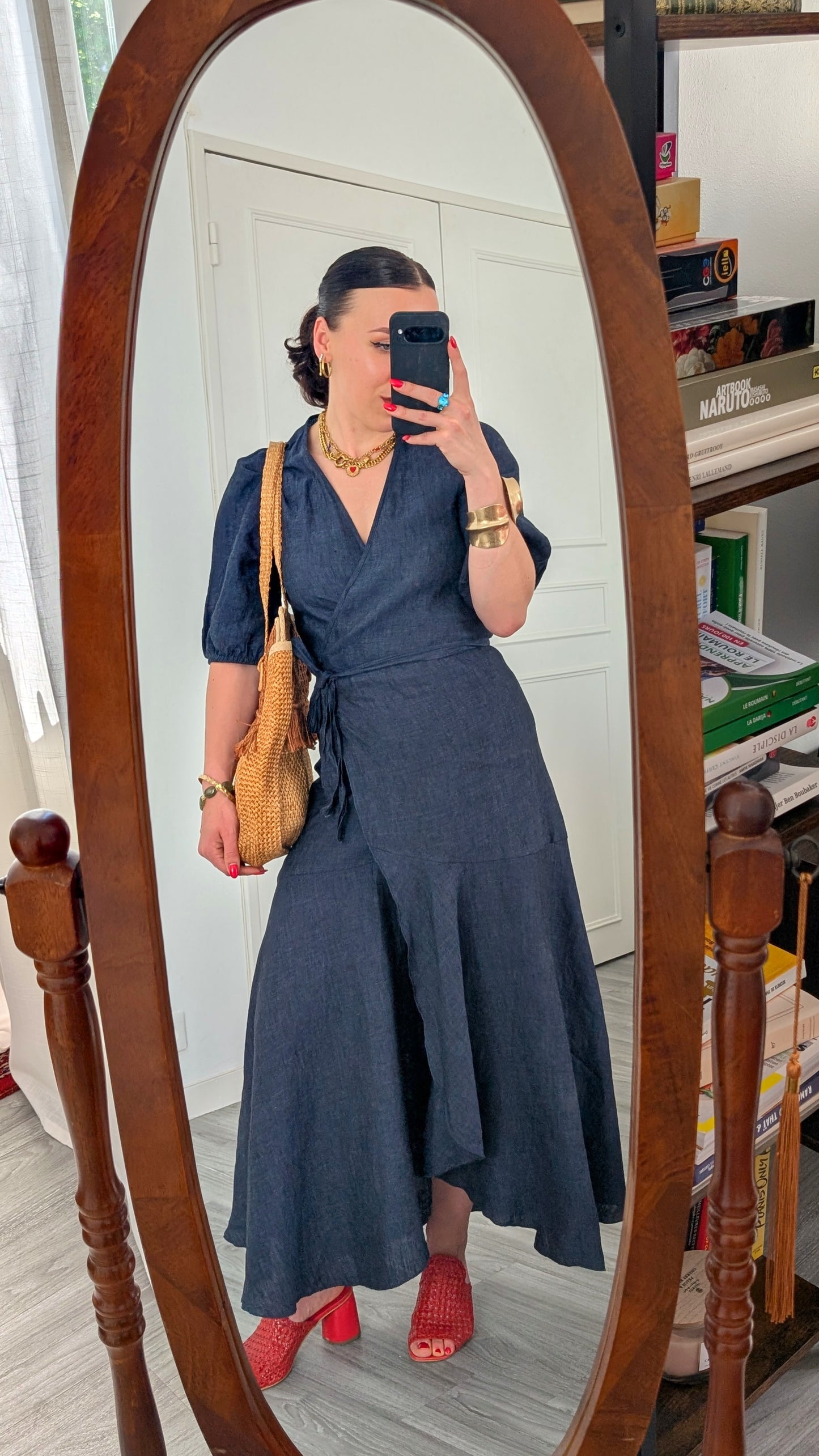 Robe lin taille jusqu'à taille 40
