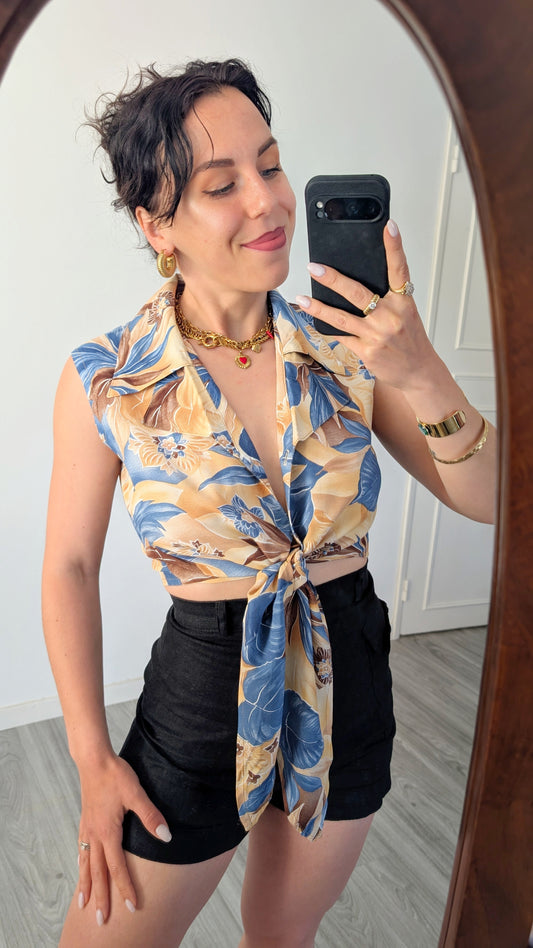 Blouse 90s taille du 34 au 38