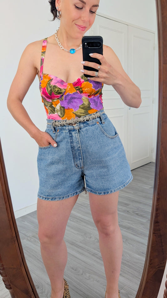 Short denim 1990 taille 42