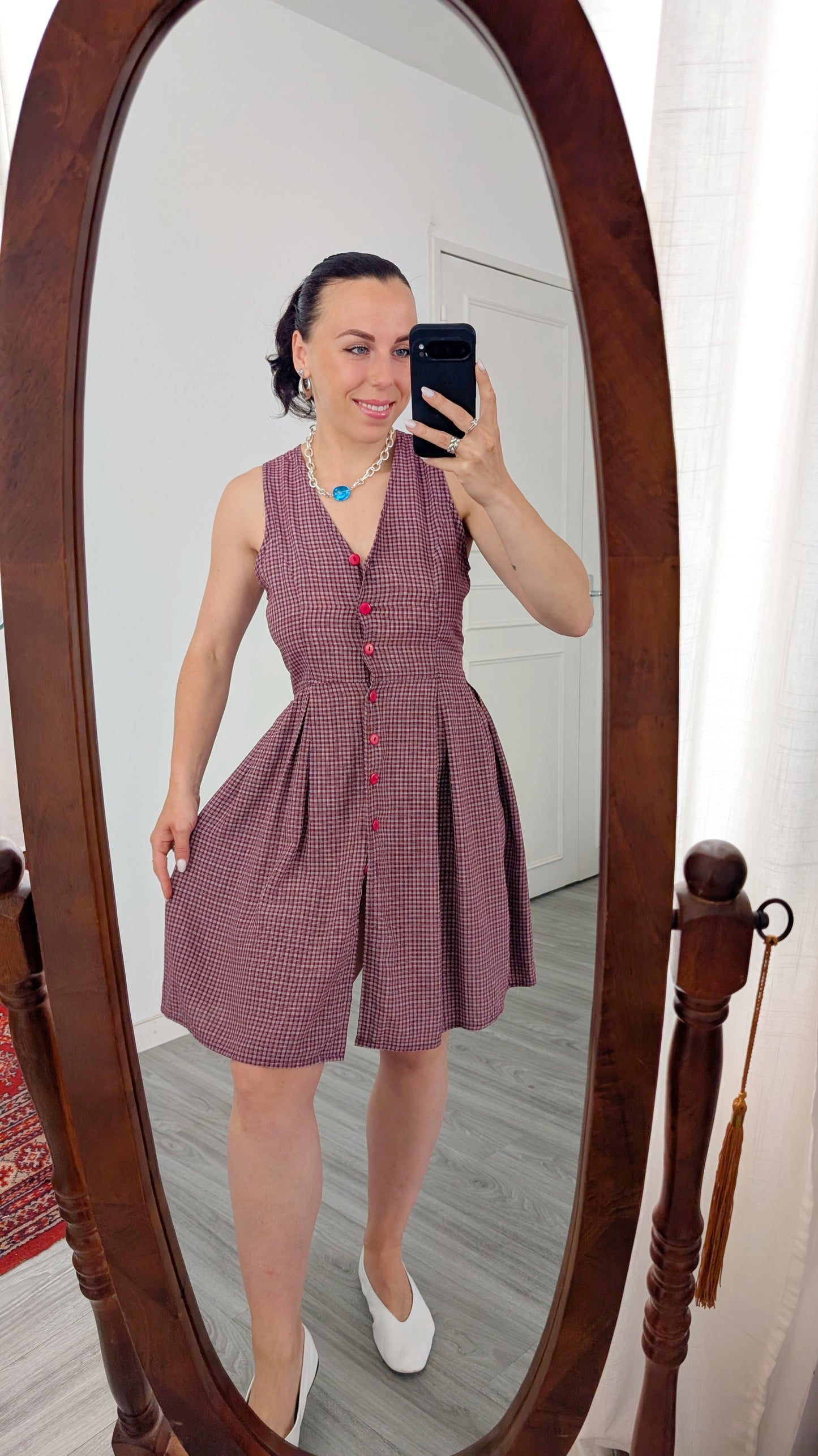 Robe carreaux taille 36