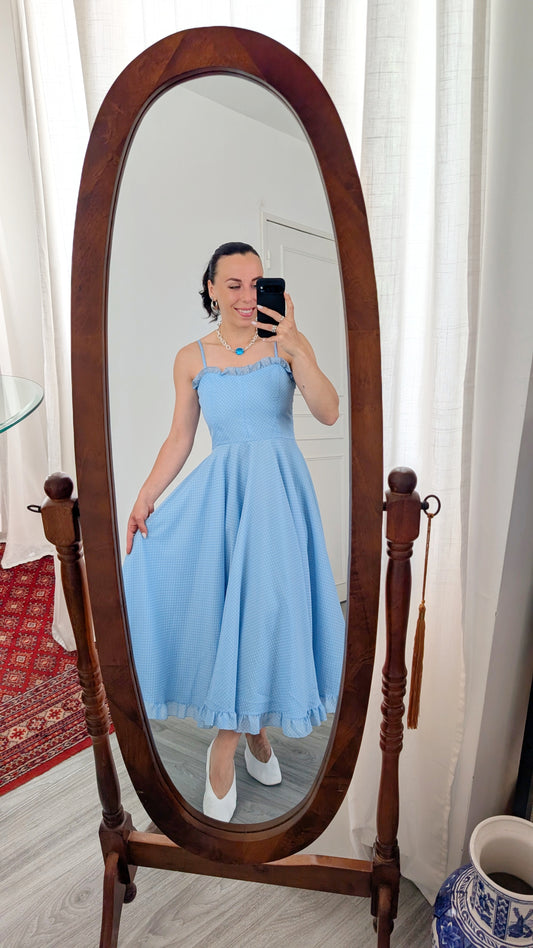 Robe 1950 faite main taille 34-36