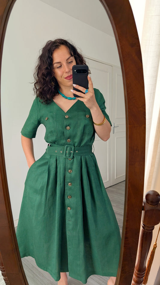 Robe lin taille 38-40