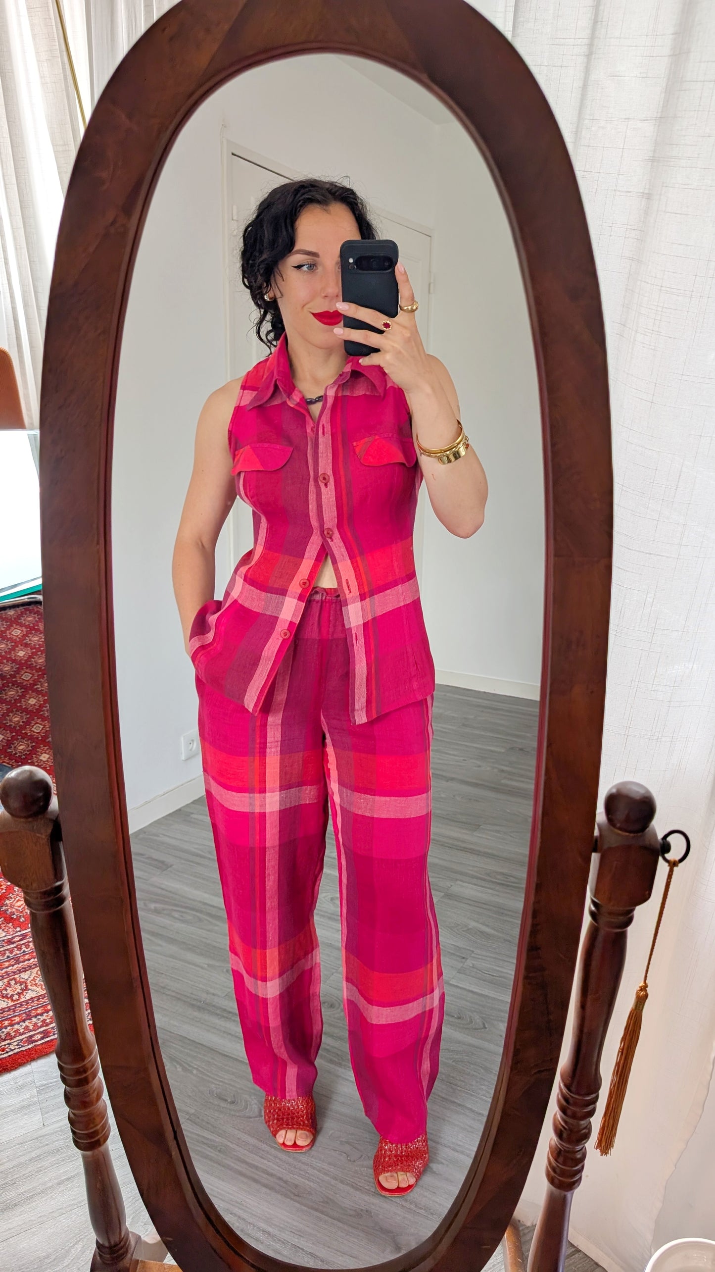 Ensemble lin taille 38