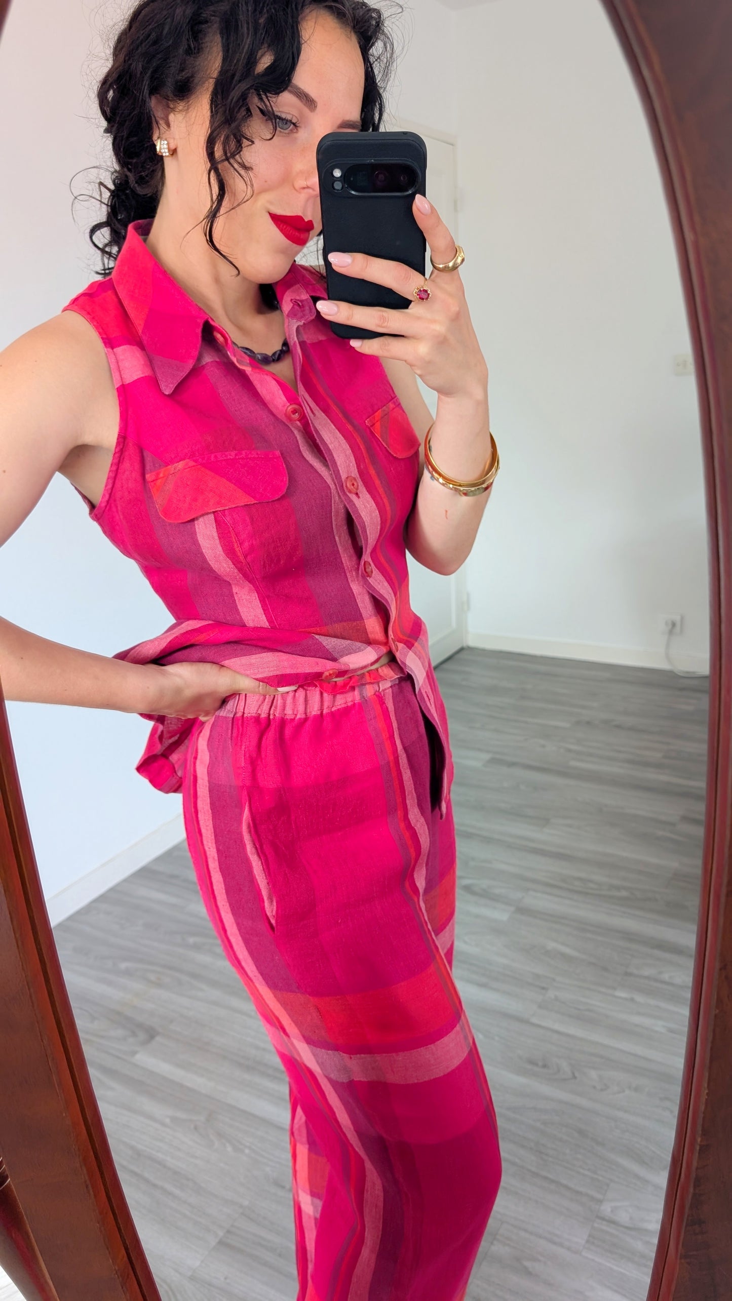 Ensemble lin taille 38