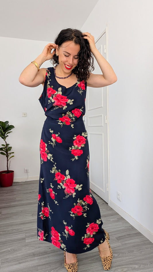 Robe viscose 90s 42-44-46