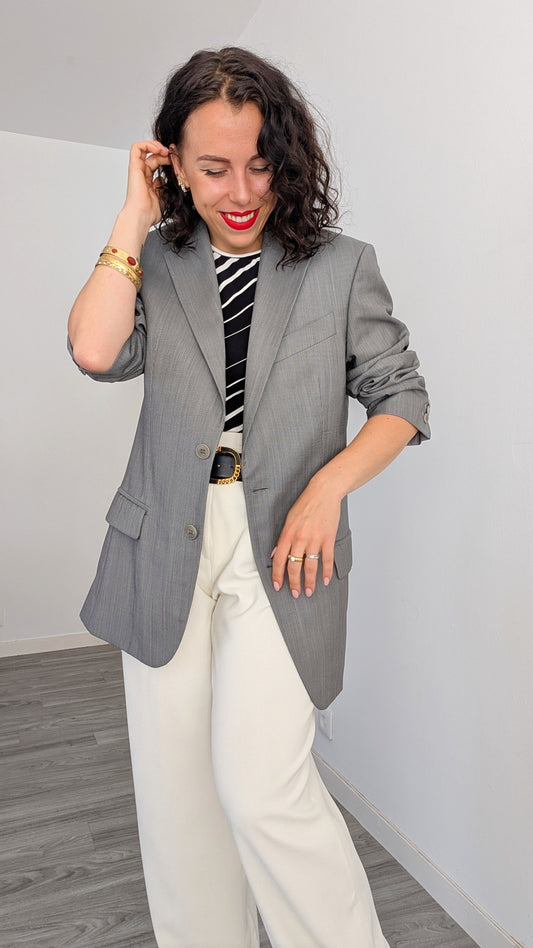 Blazer Ted Lapidus masculin laine fine T40