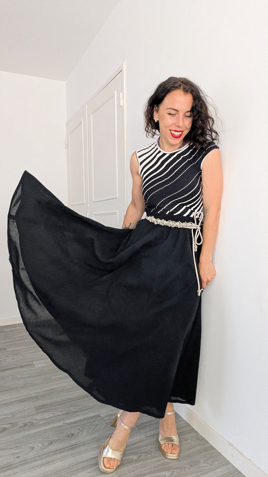 Jupe maxi coton taille 42