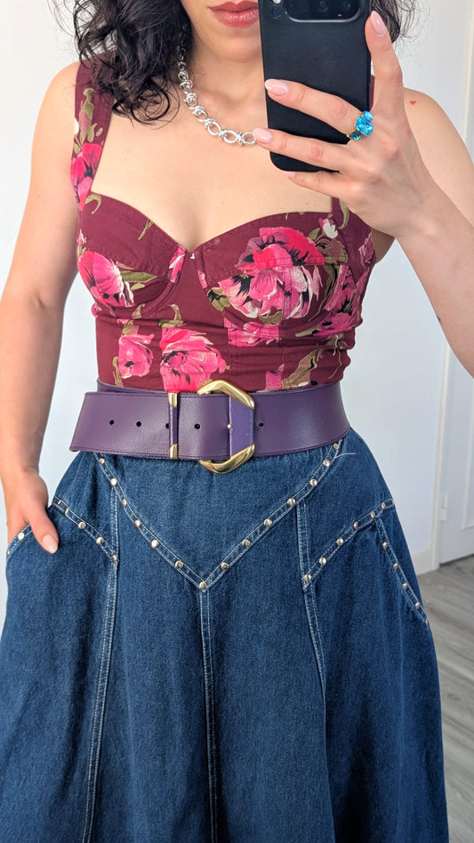 Ceinture cuir du 34 au 40