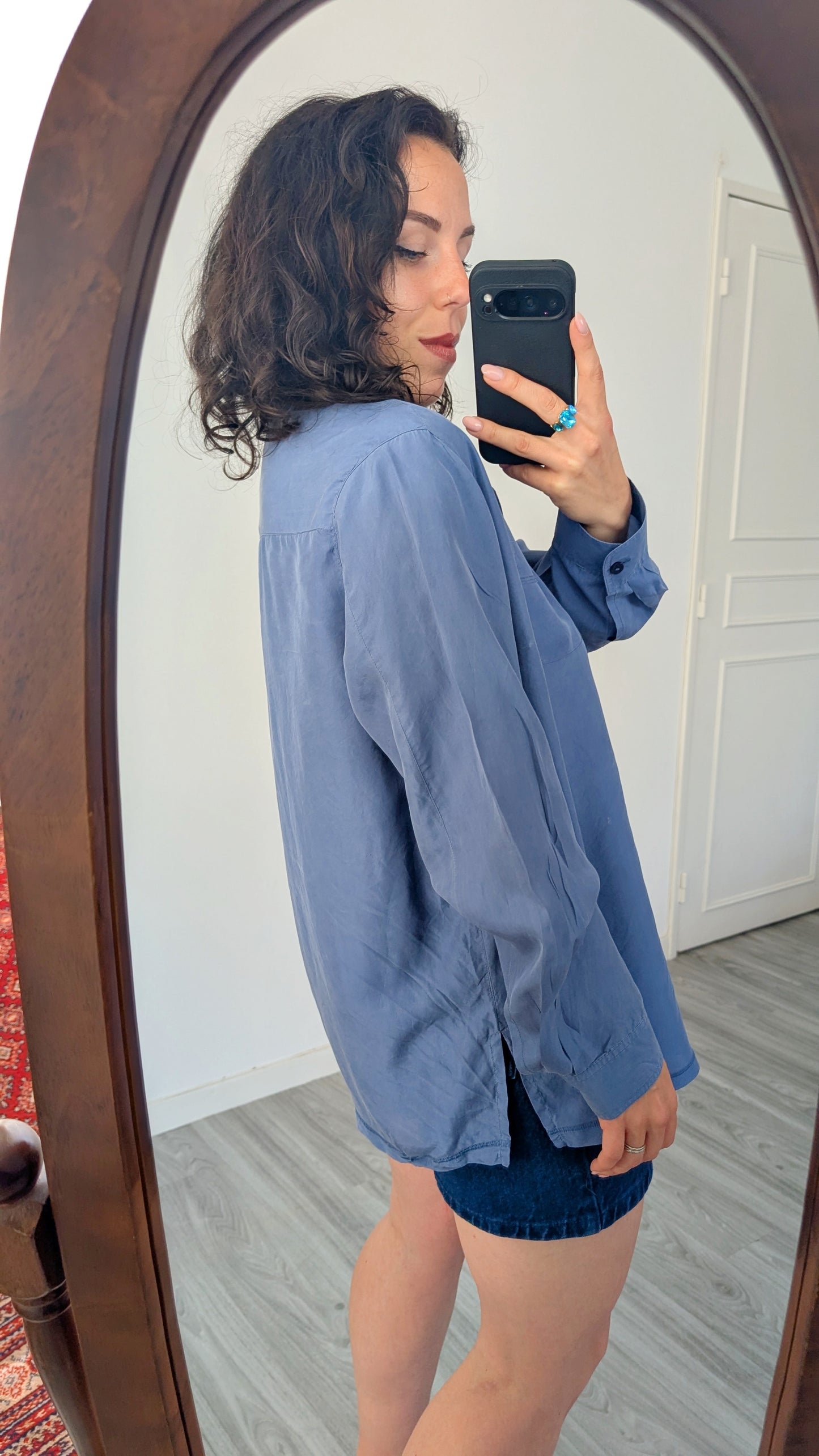 Blouse soie jusqu'à une T 44