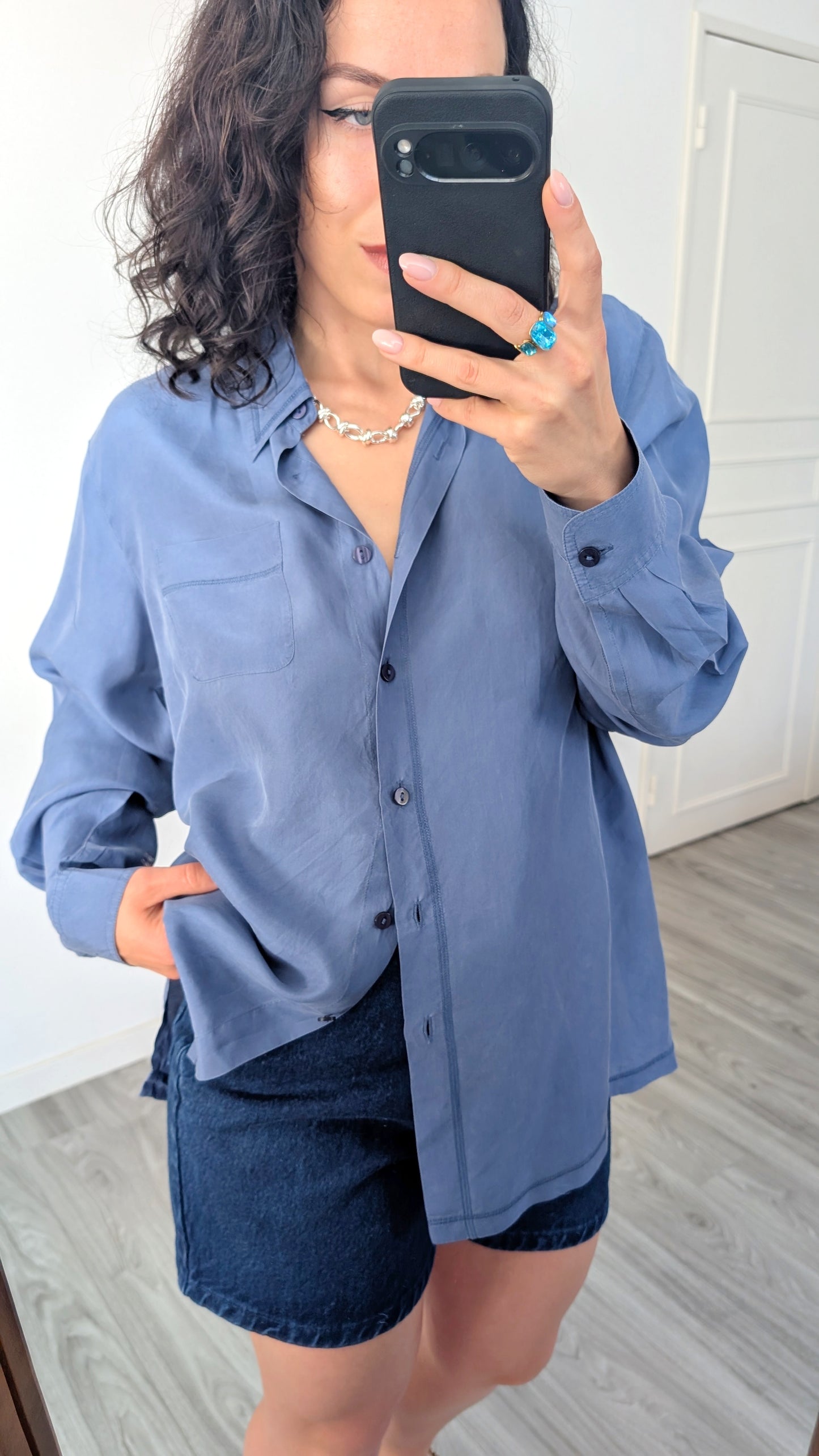Blouse soie jusqu'à une T 44