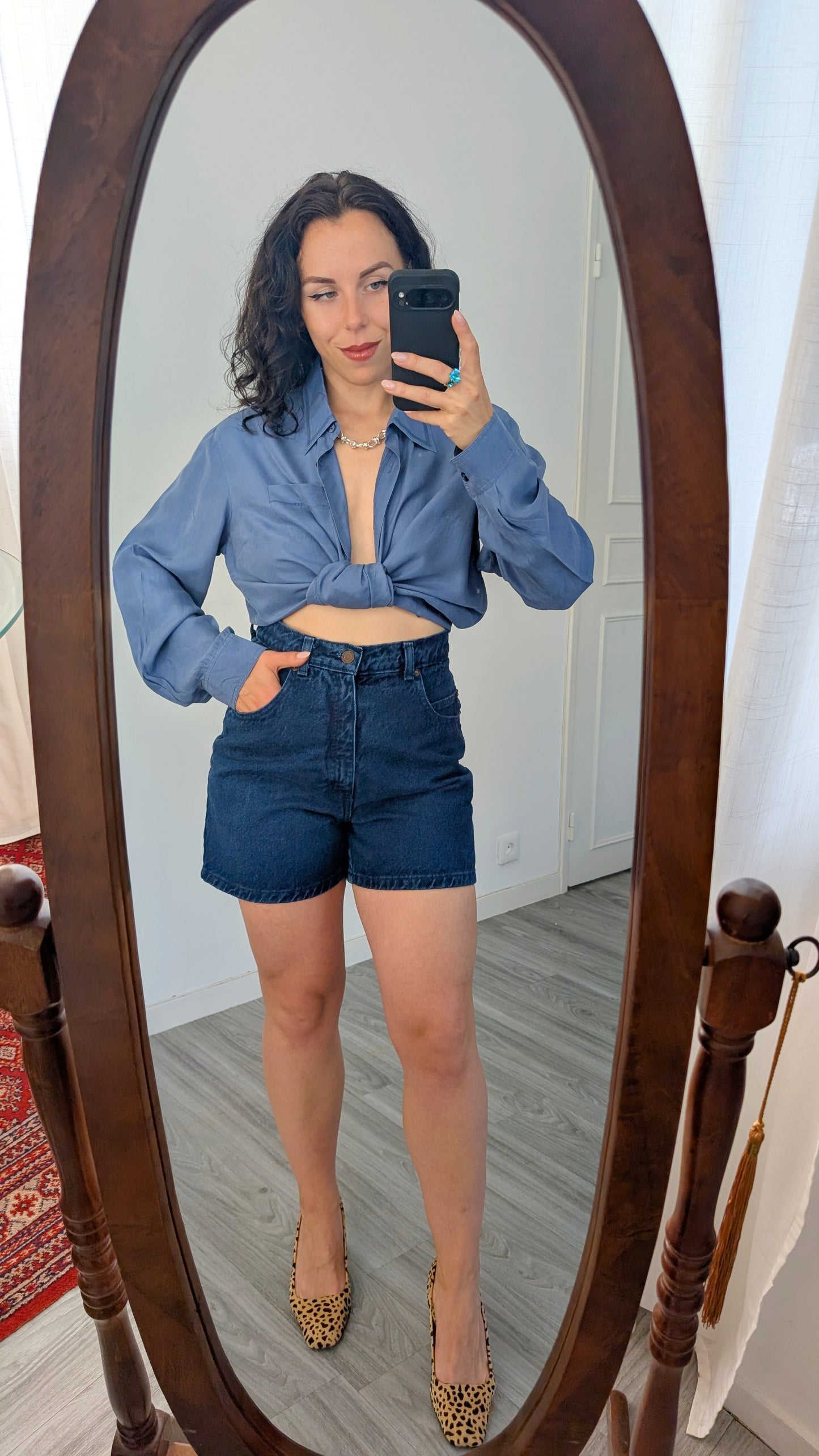 Blouse soie jusqu'à une T 44