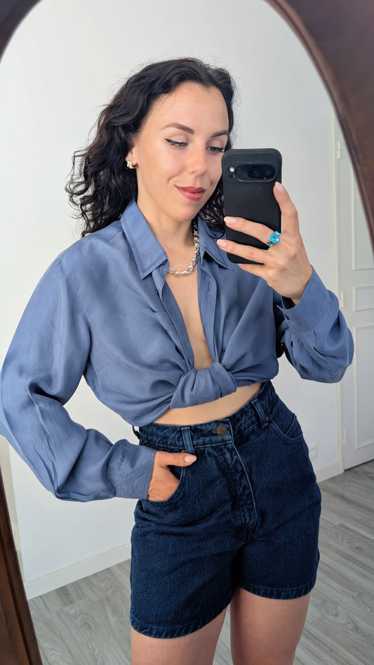 Blouse soie jusqu'à une T 44