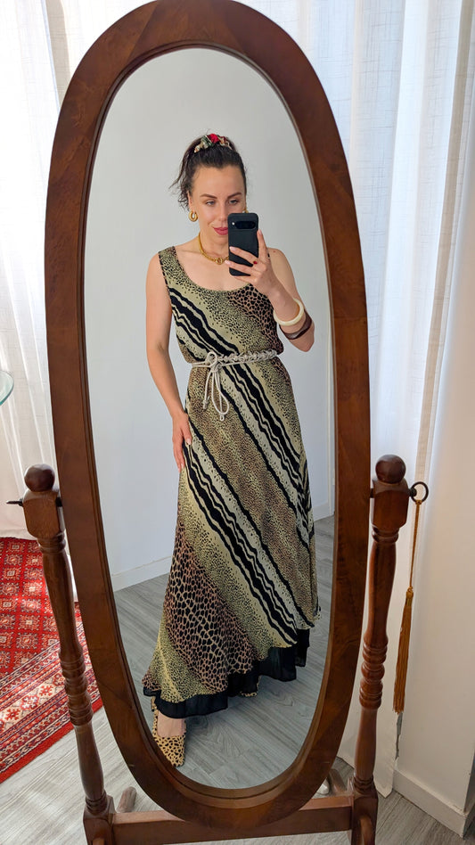 Robe 90s viscose T40-42