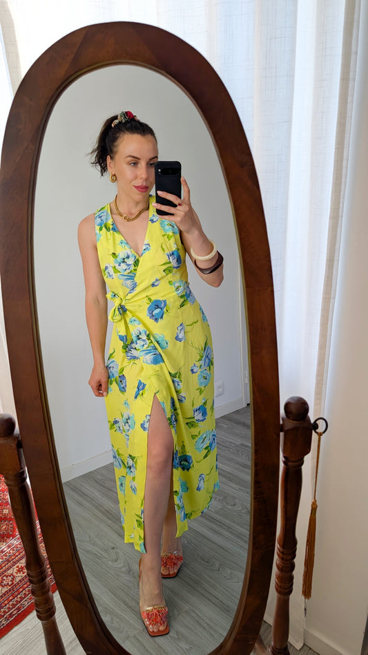 Robe 90s viscose T36-38