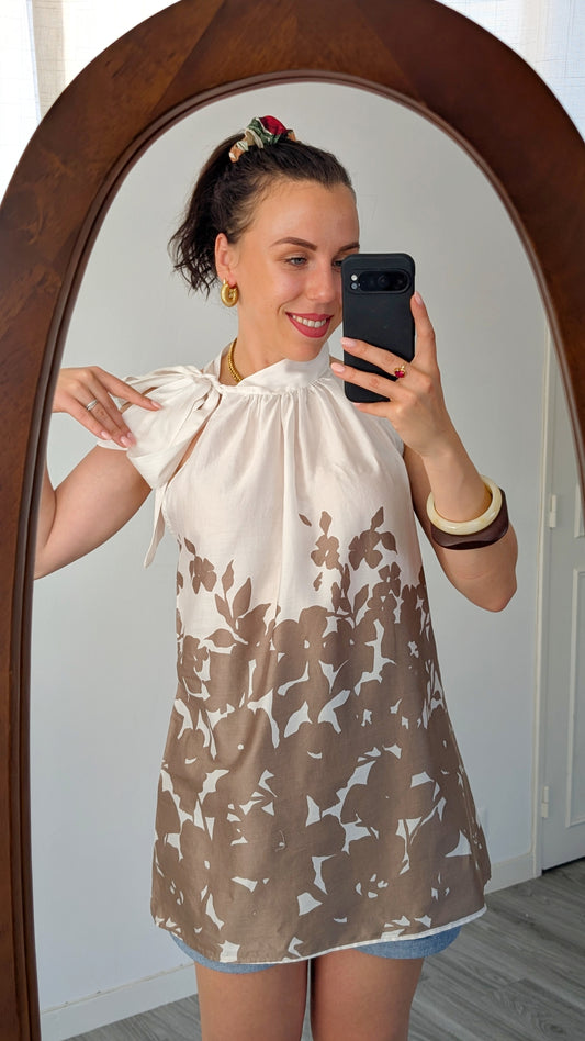 Blouse coton jusqu'à une T40