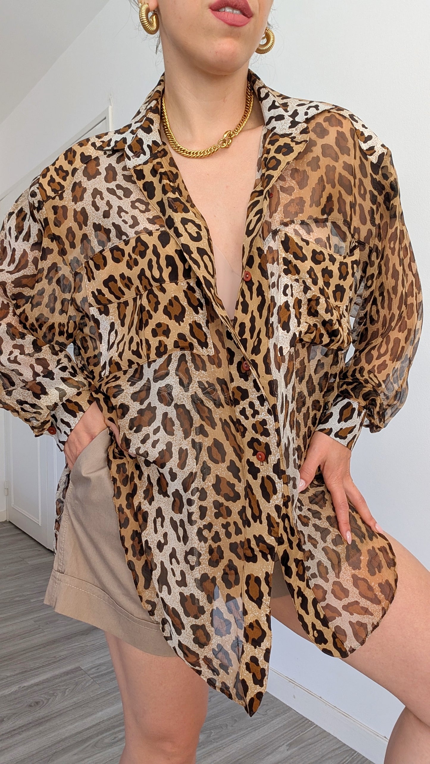 Blouse soie jusqu'à T42