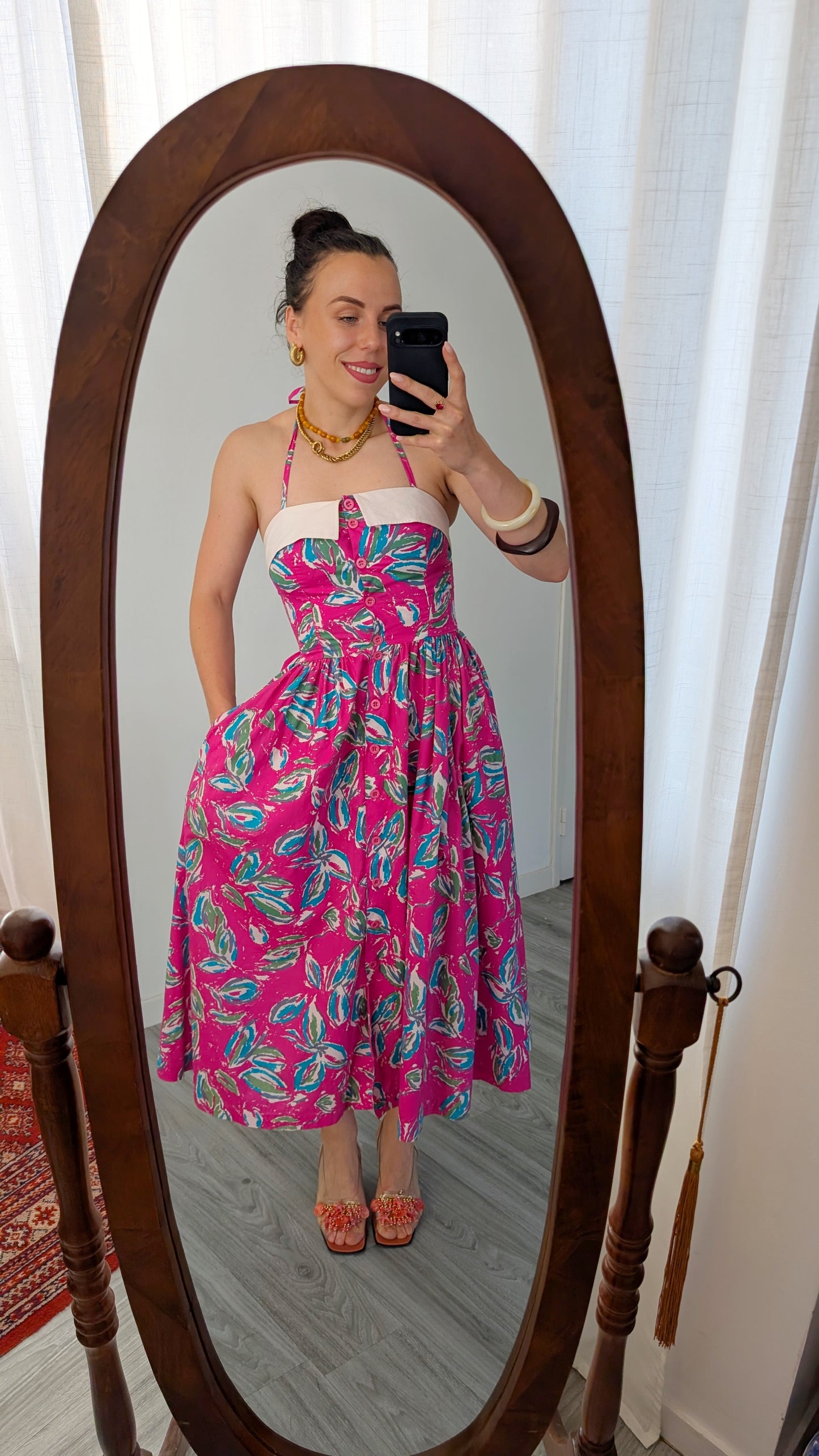 Robe coton T34-36