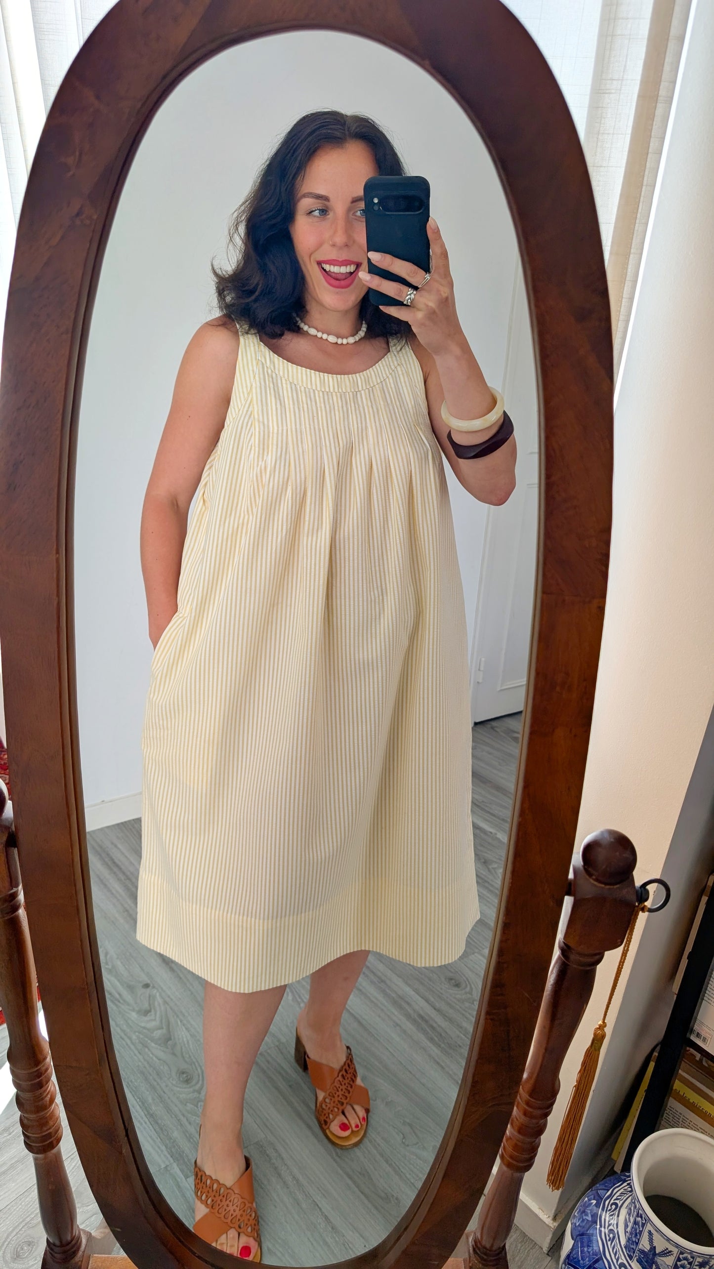 Robe coton ample jusqu'à T42