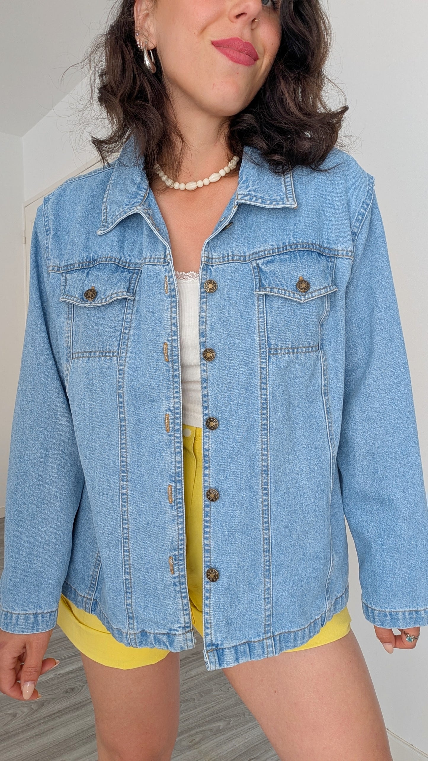 Chemise/veste denim 90s T40-42