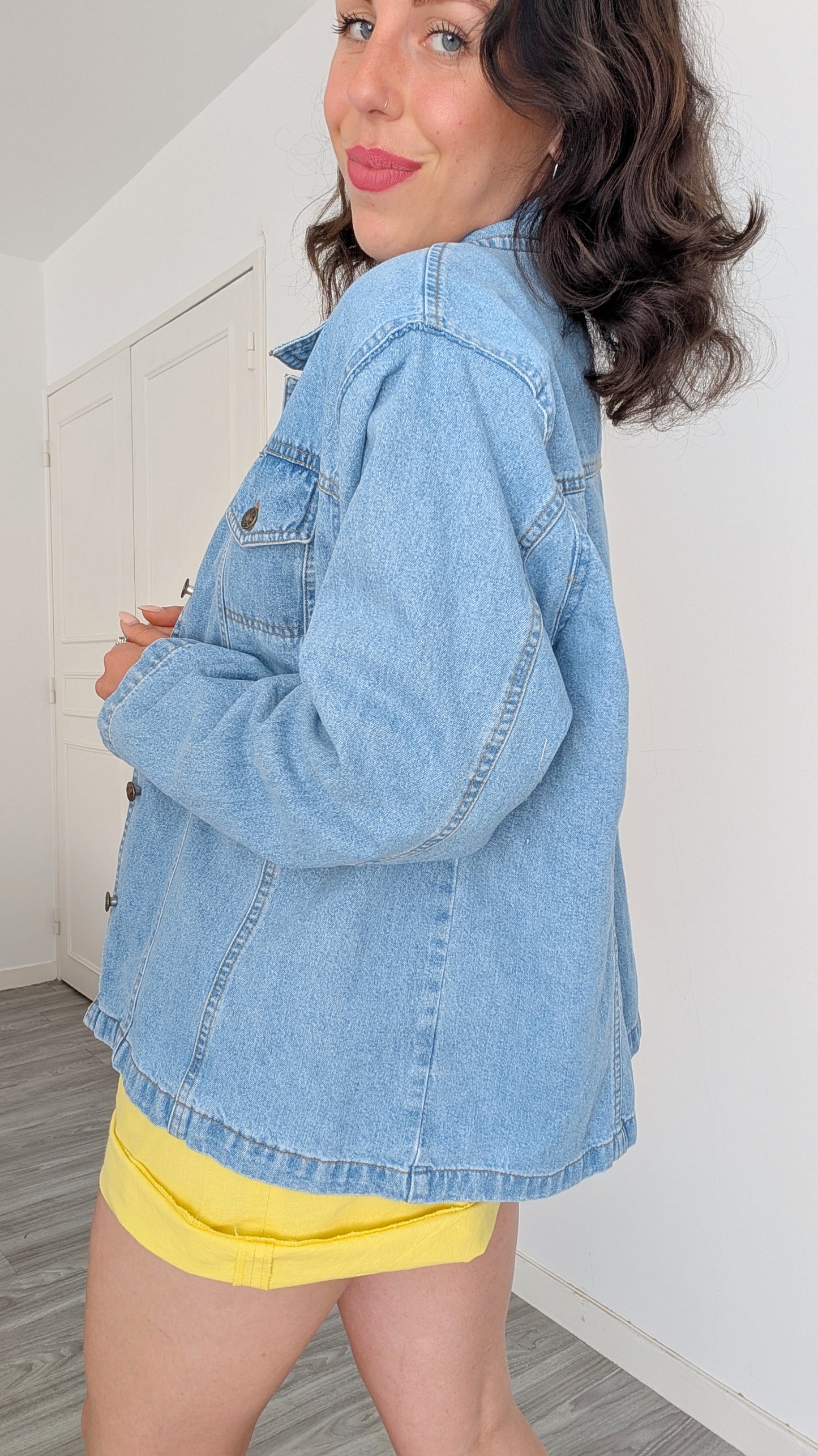 Chemise/veste denim 90s T40-42