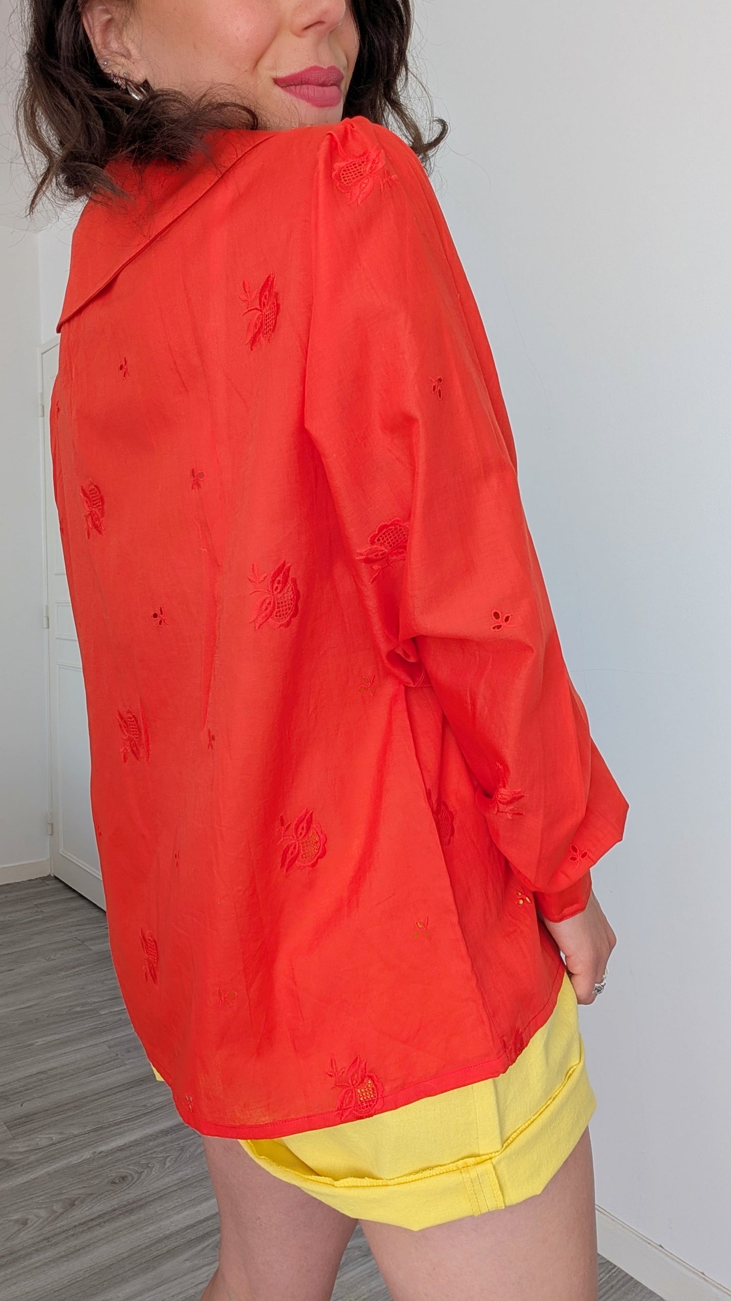 Chemise broderies anglaises T42-44