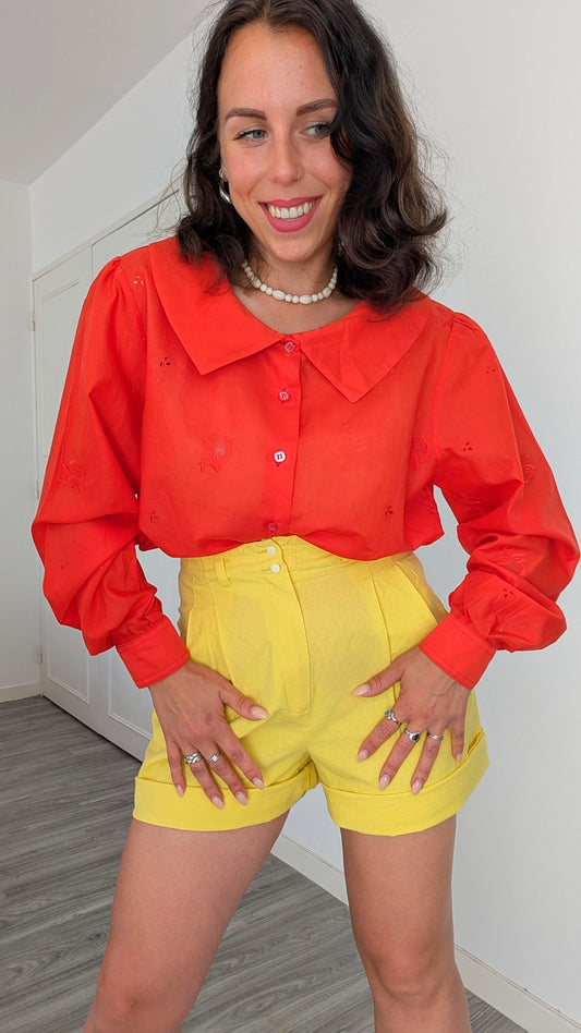 Chemise broderies anglaises T42-44