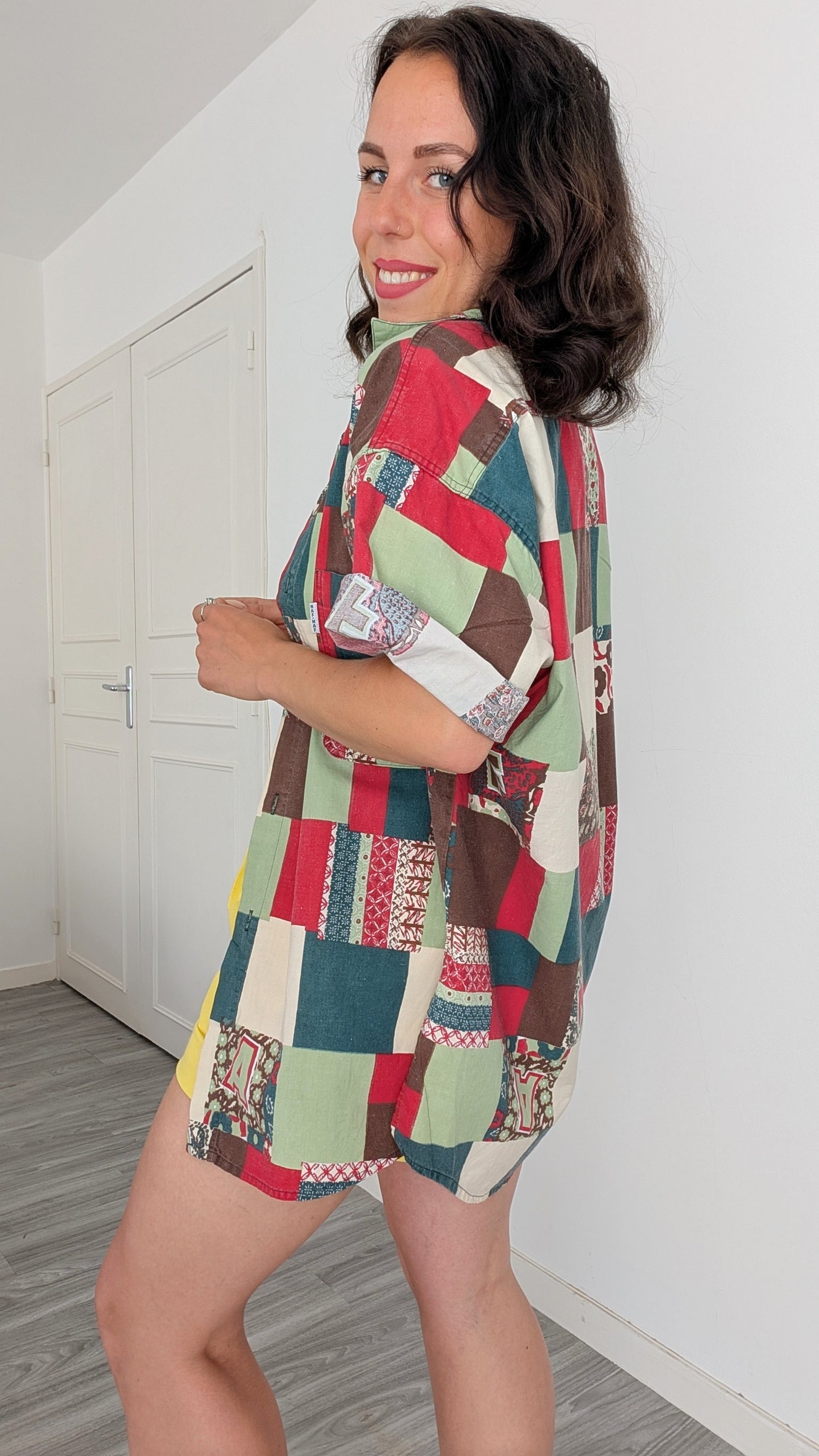 Chemise coton 80s jusqu'à T44
