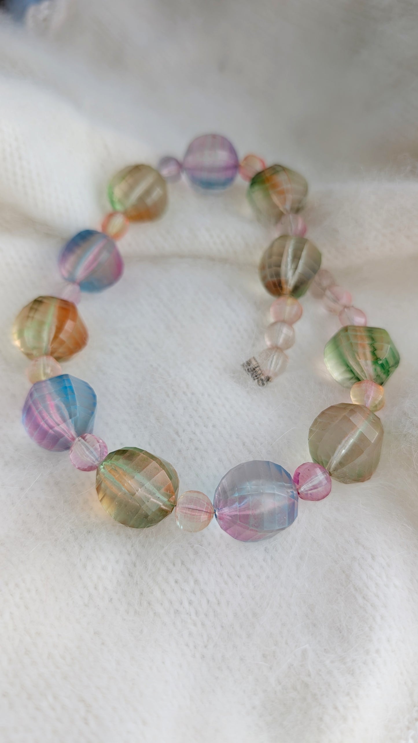 Collier perles 1950