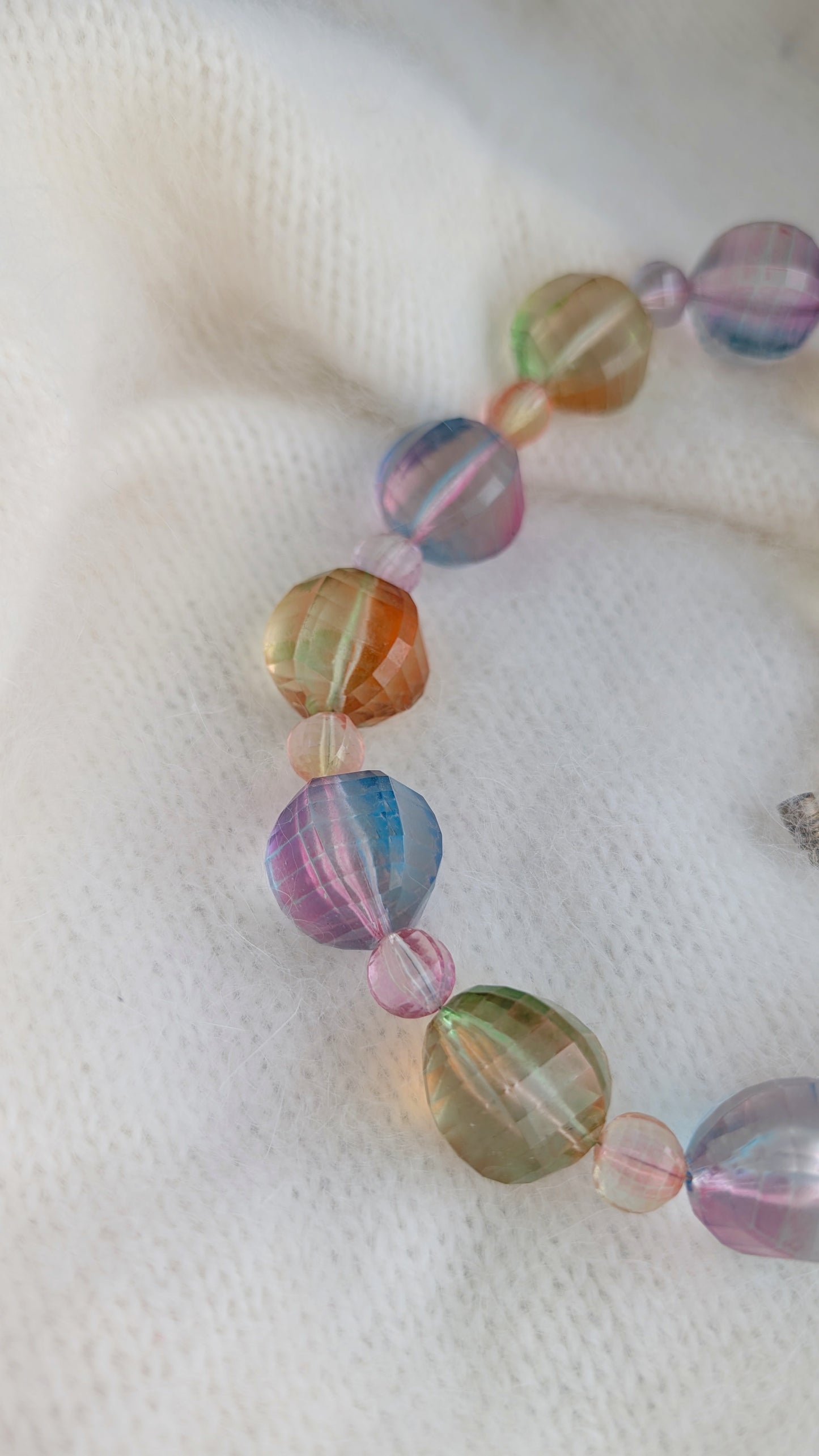 Collier perles 1950