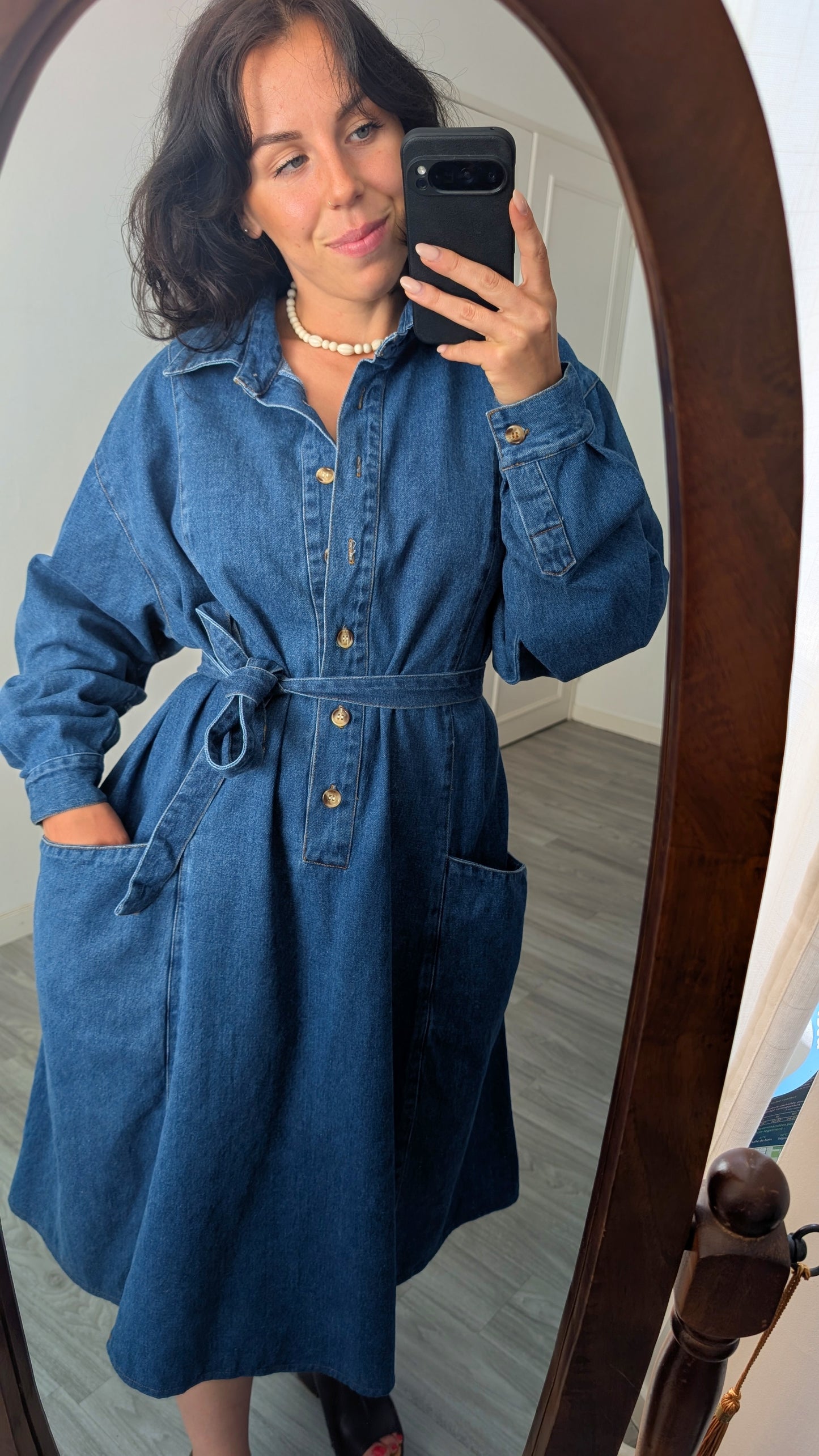 Robe denim T42-44