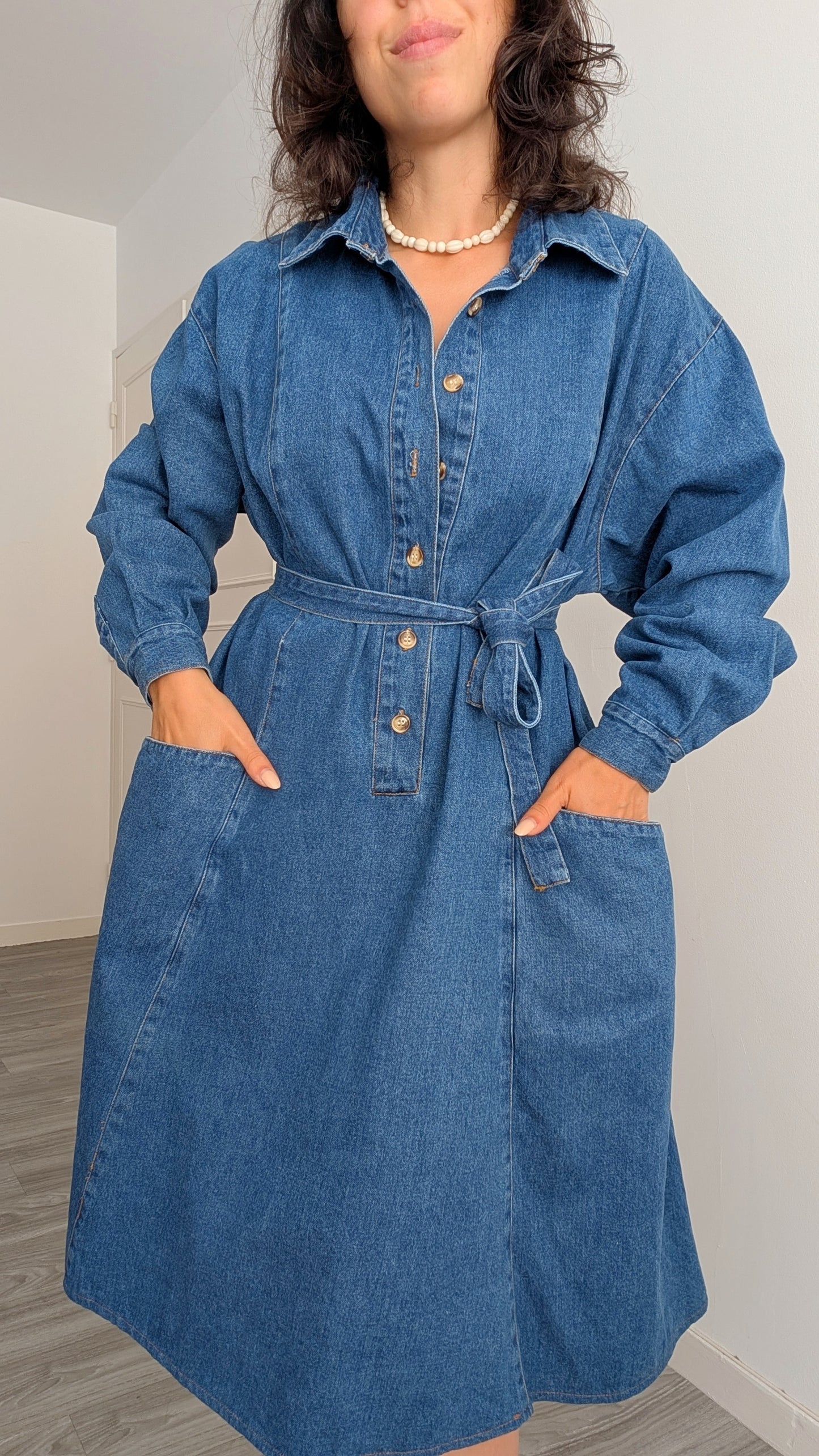 Robe denim T42-44
