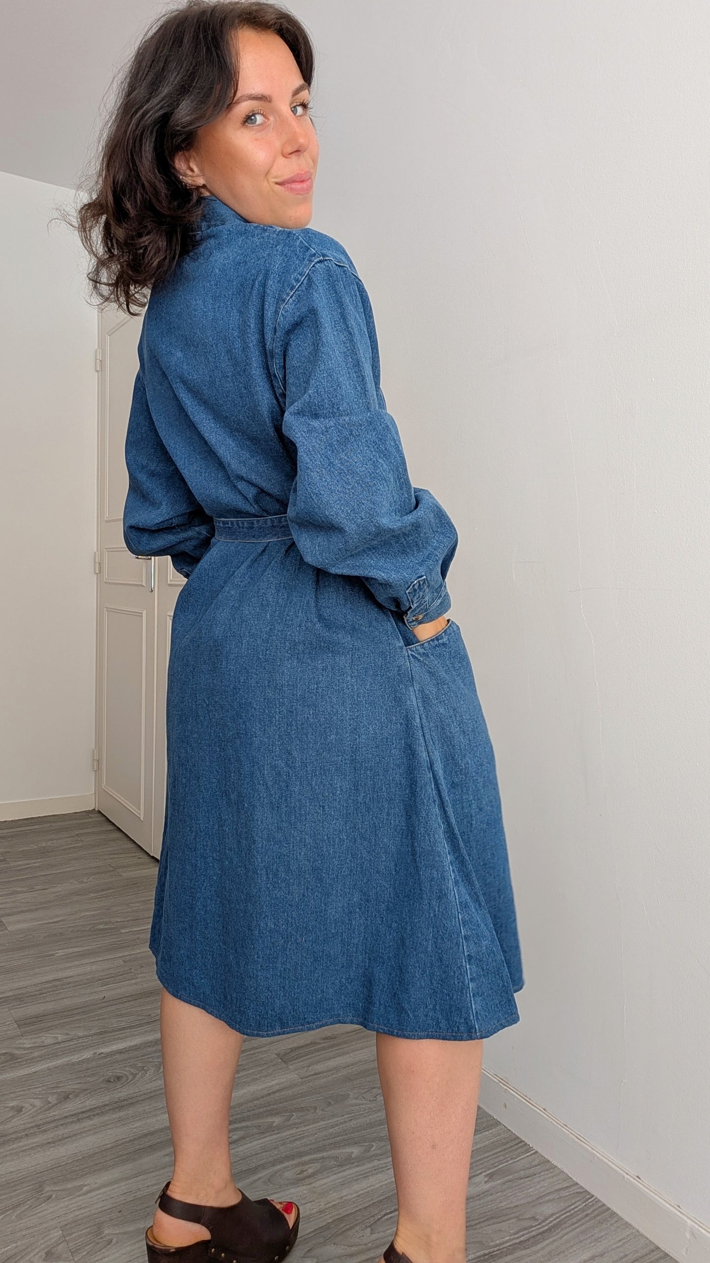 Robe denim T42-44