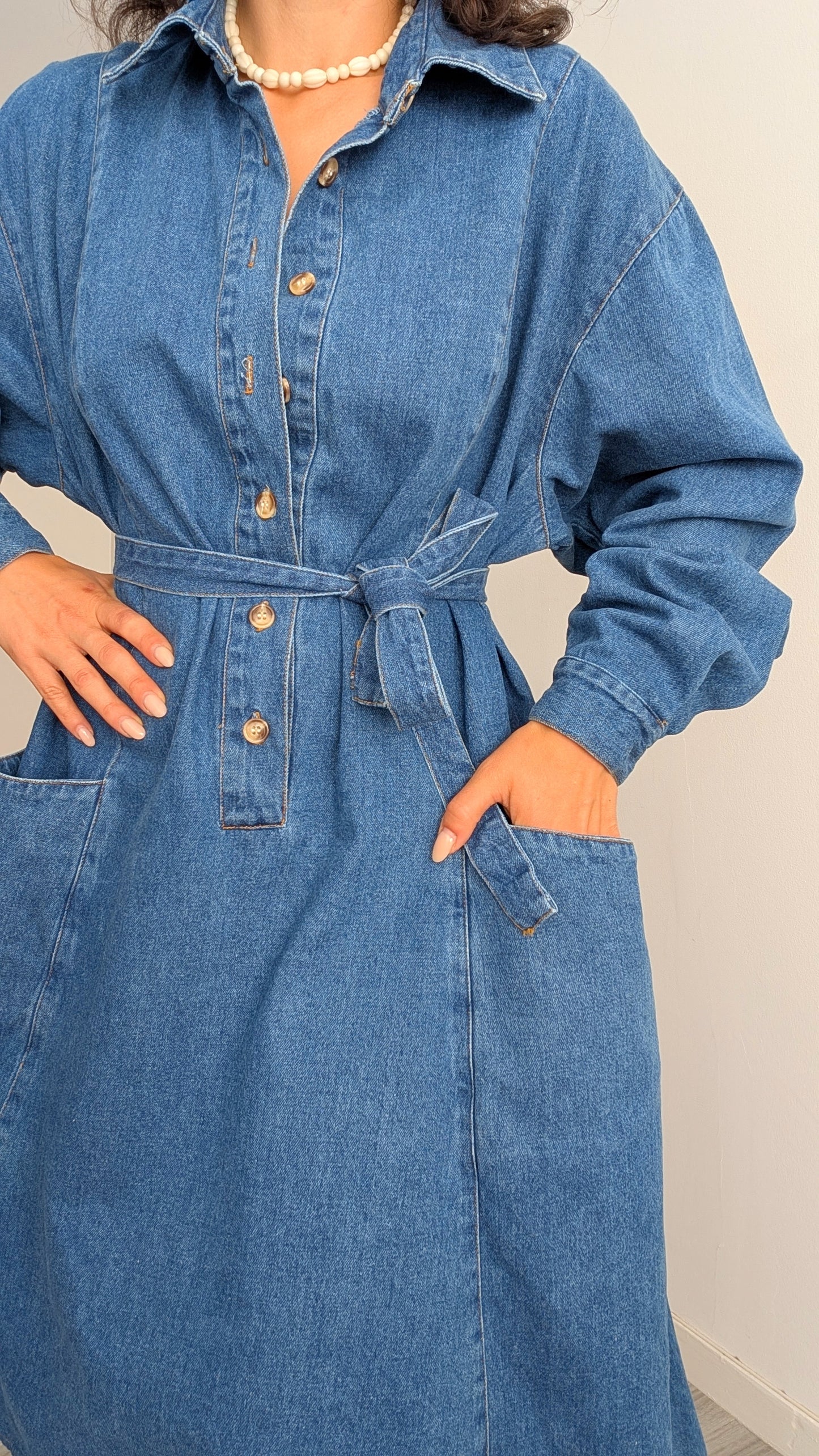 Robe denim T42-44