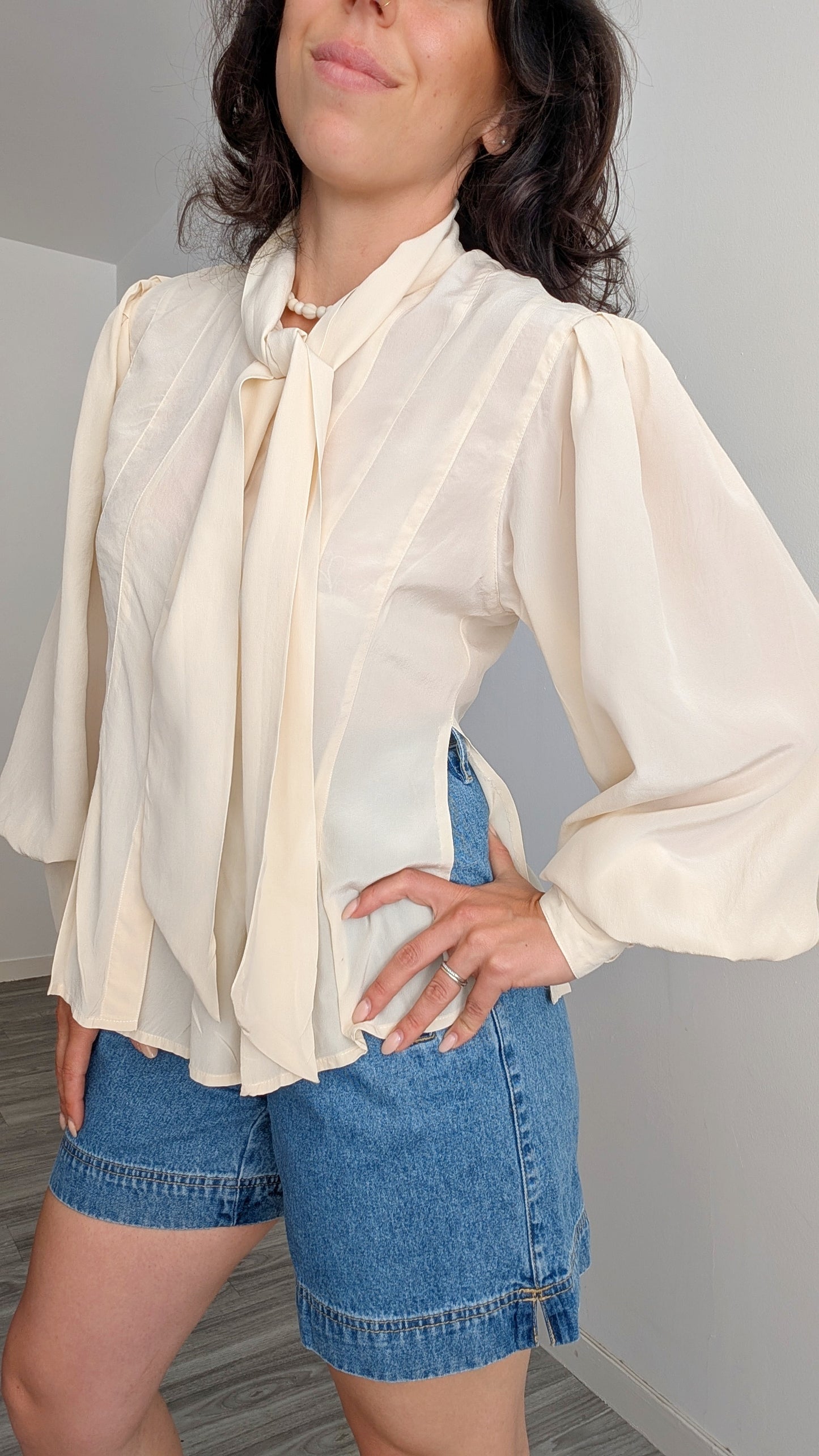 Blouse soie T38