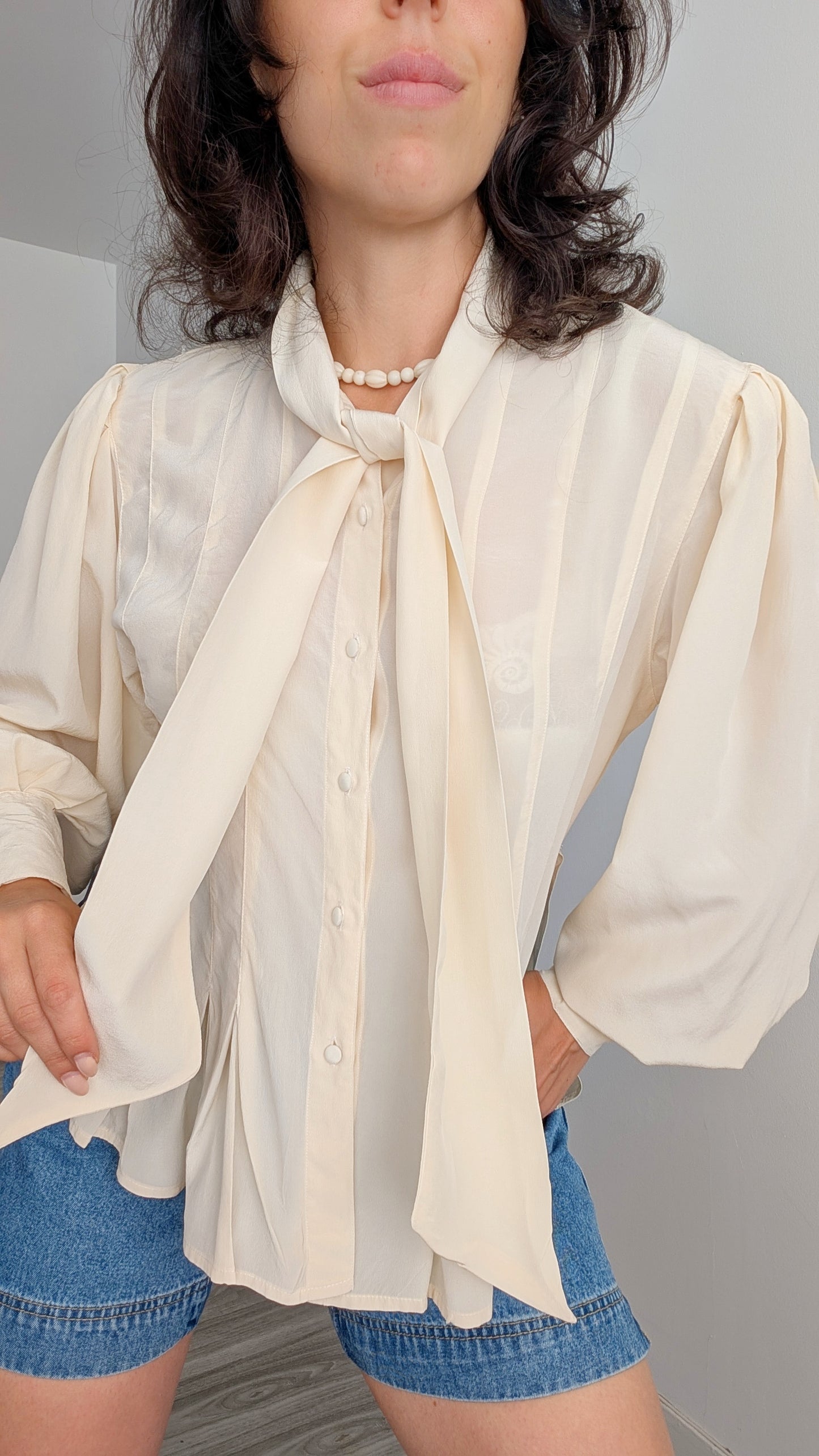 Blouse soie T38