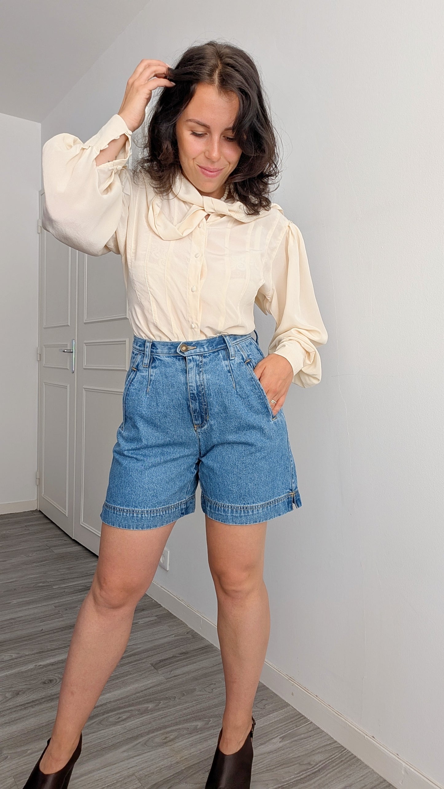 Short 90s denim T34-36