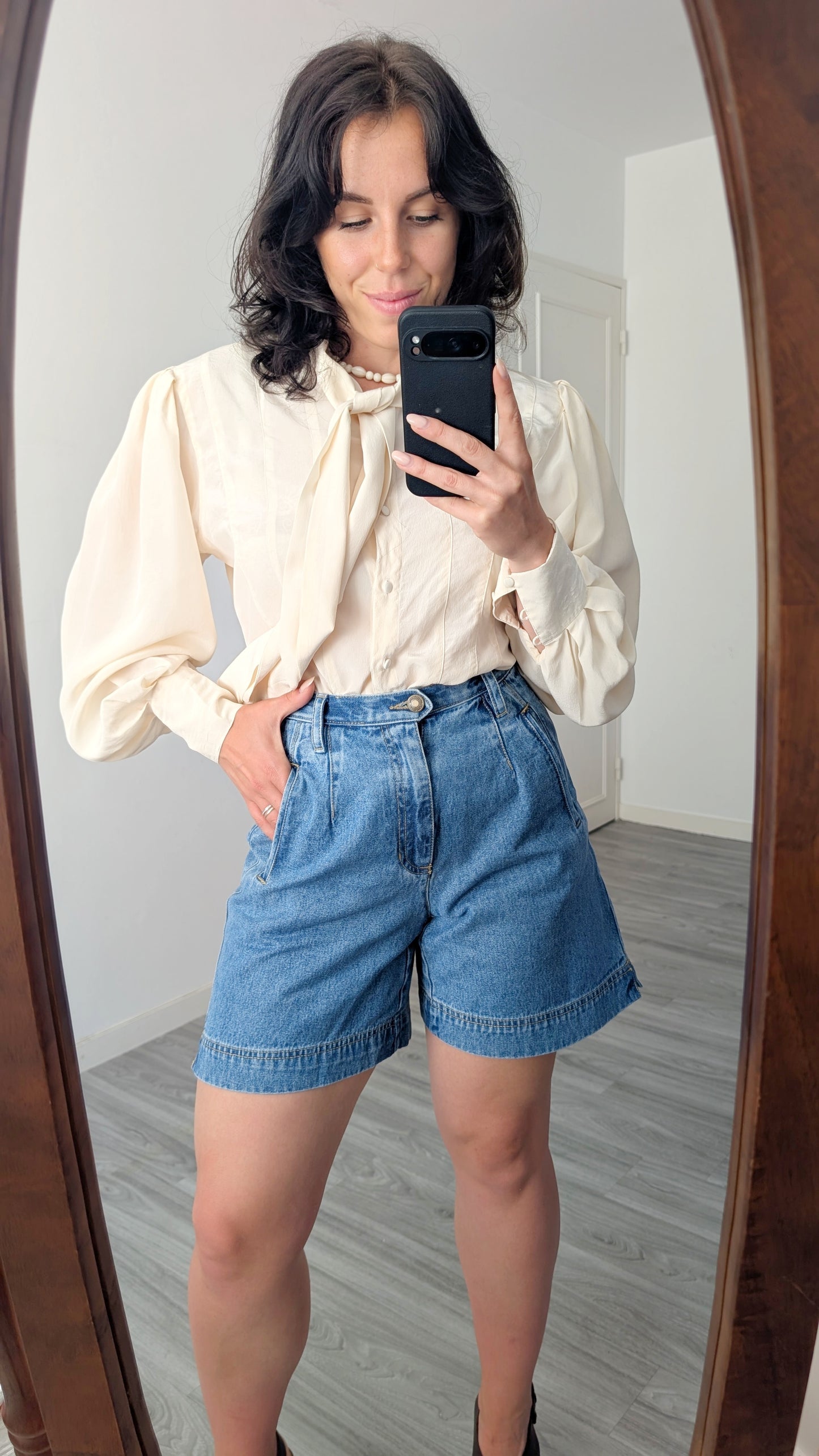 Short 90s denim T34-36