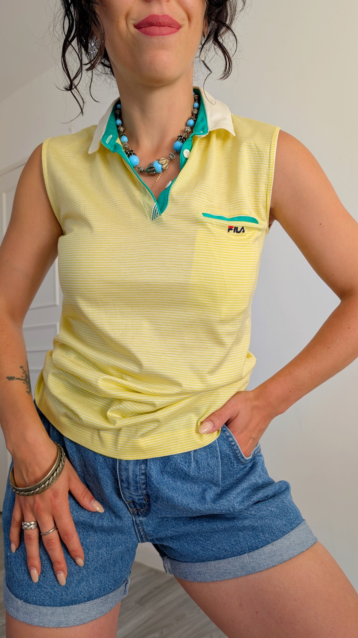 T-shirt 80s Fila T36