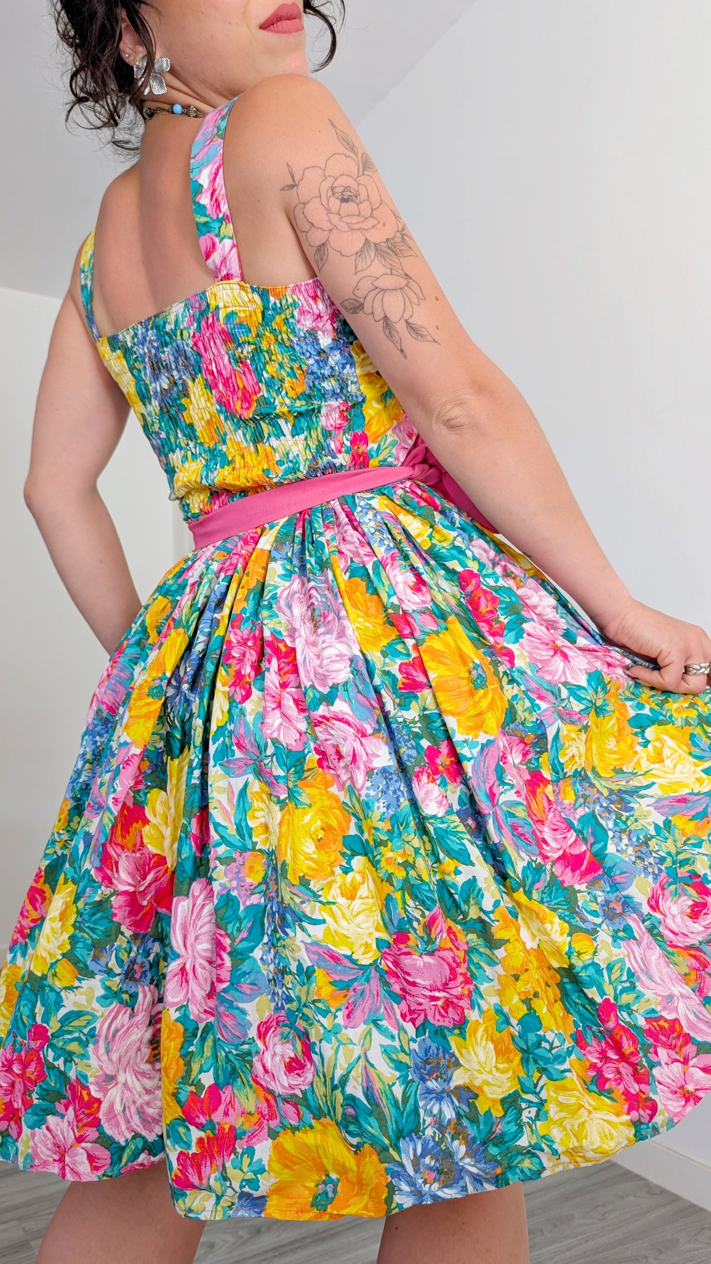 Robe coton 80s T36-38
