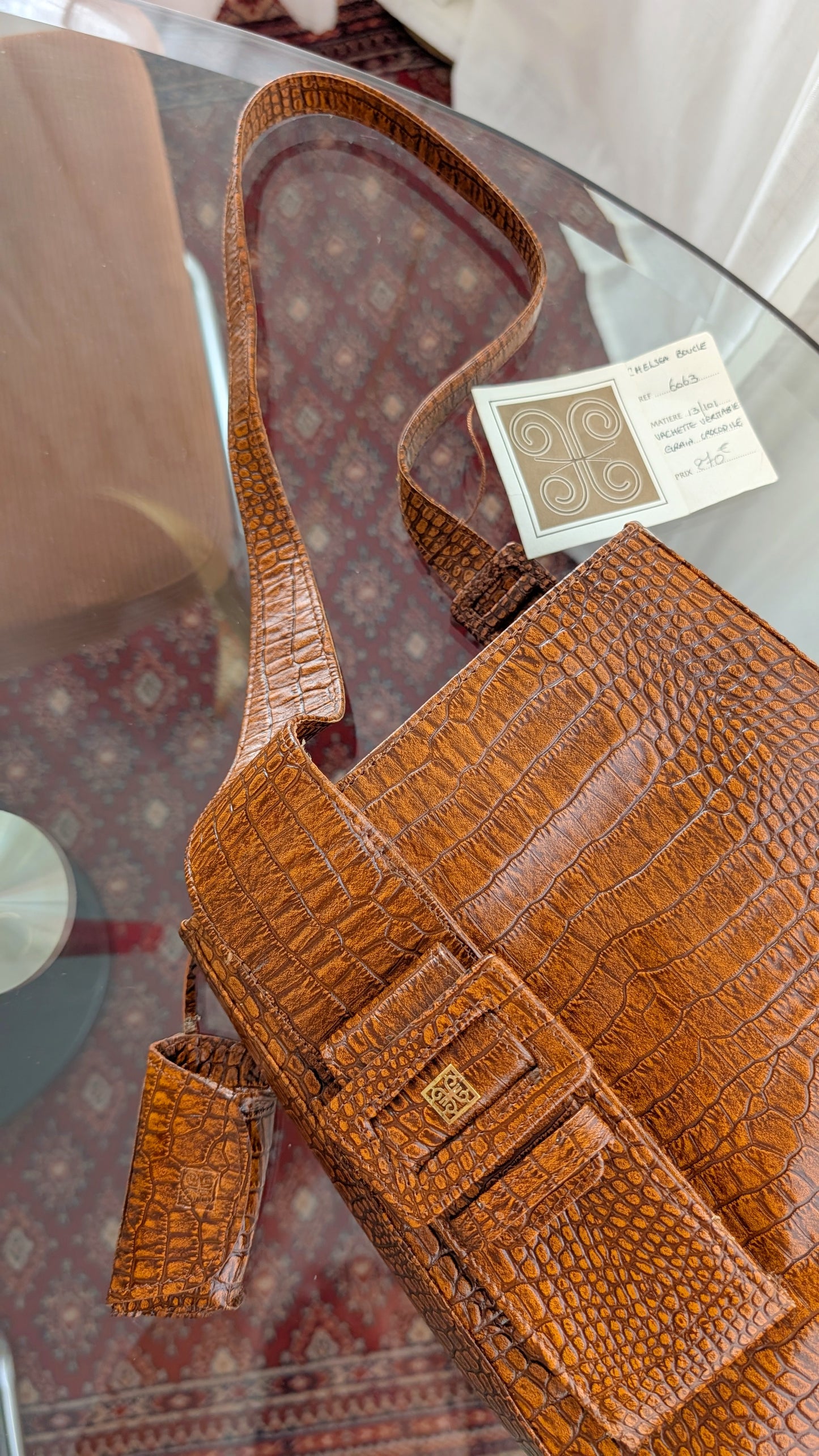 Sac cuir neuf déstockage